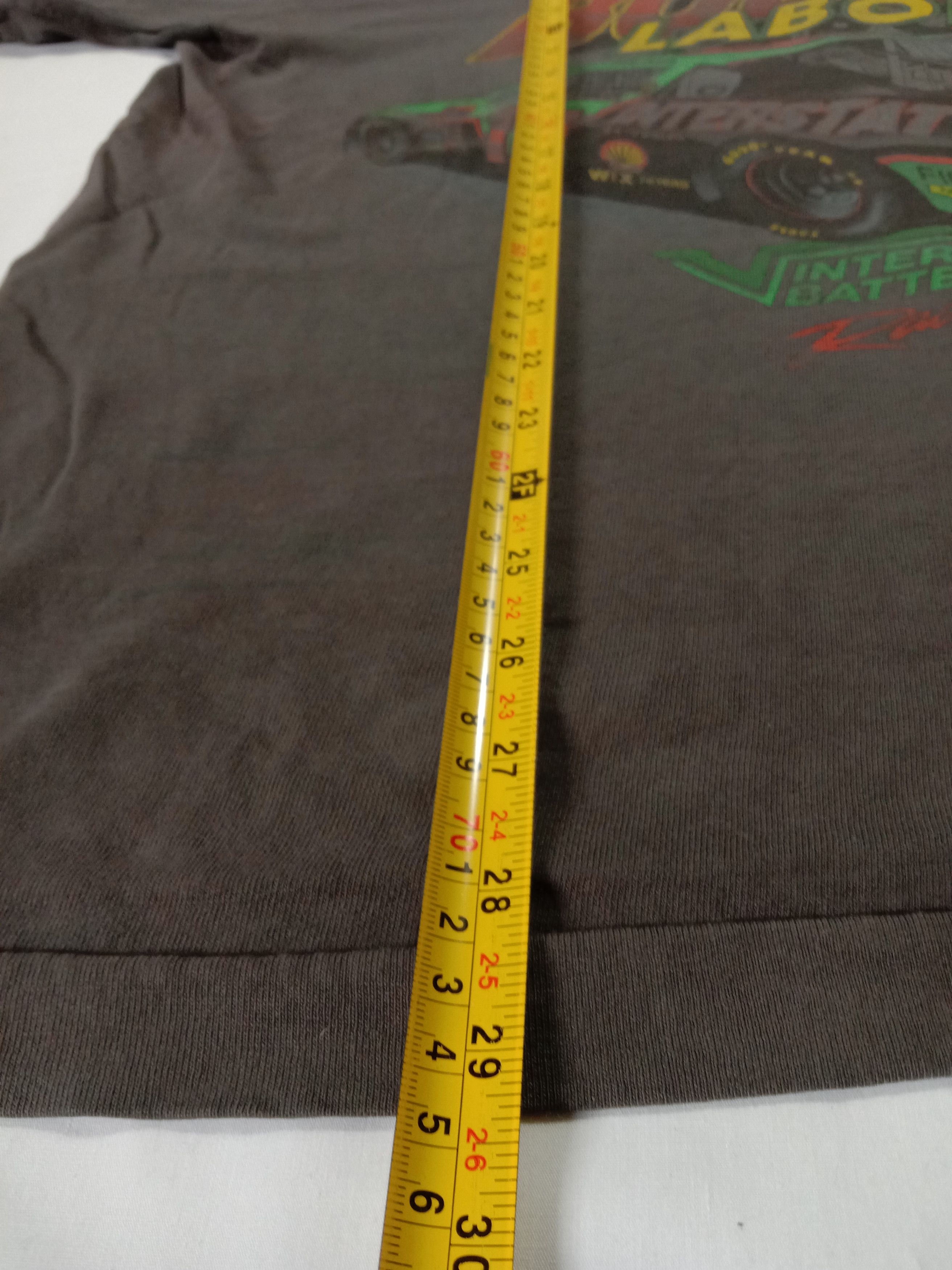 Fruit Of The Loom Vintage 90s NASCAR Bobby Labonte Racing Tee Size US XL / EU 56 / 4 - 10 Thumbnail