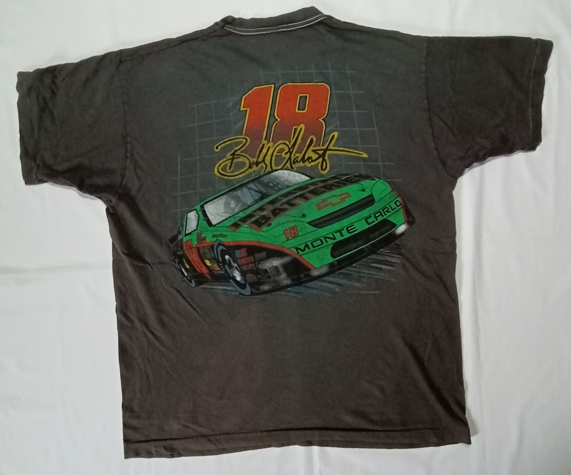 Fruit Of The Loom Vintage 90s NASCAR Bobby Labonte Racing Tee Size US XL / EU 56 / 4 - 3 Thumbnail