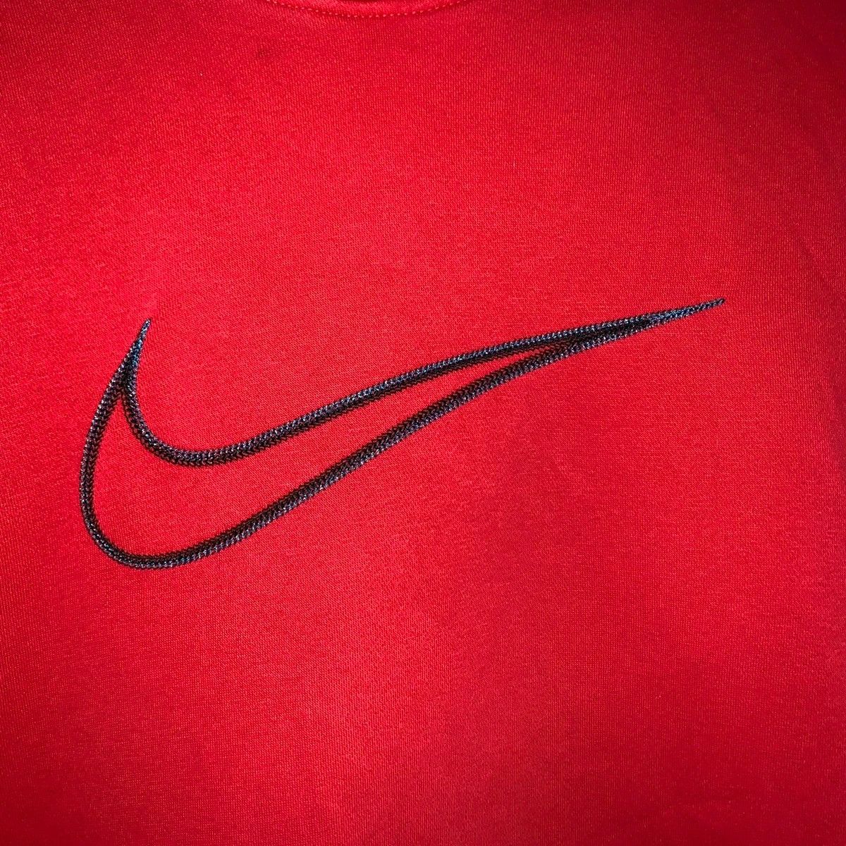 Nike Nike Red Center Swoosh Hoodie Size US S / EU 44-46 / 1 - 3 Thumbnail