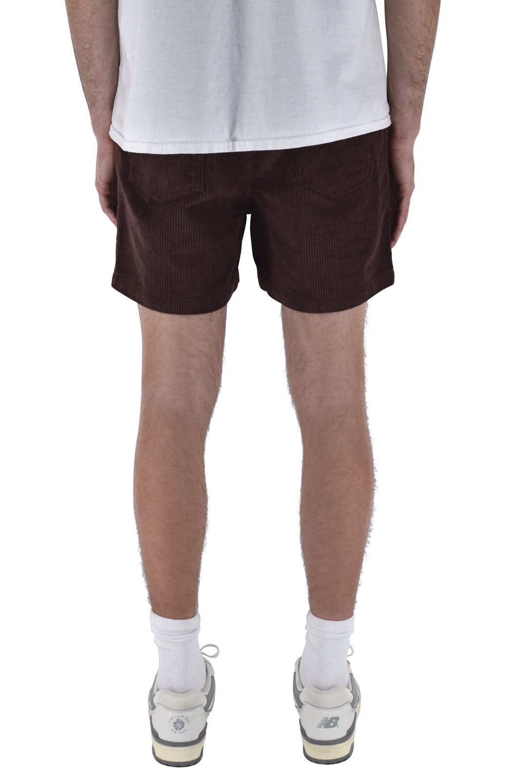 Vintage Corduroy Shorts Chocolate Brown S Size US 30 / EU 46 - 6 Thumbnail