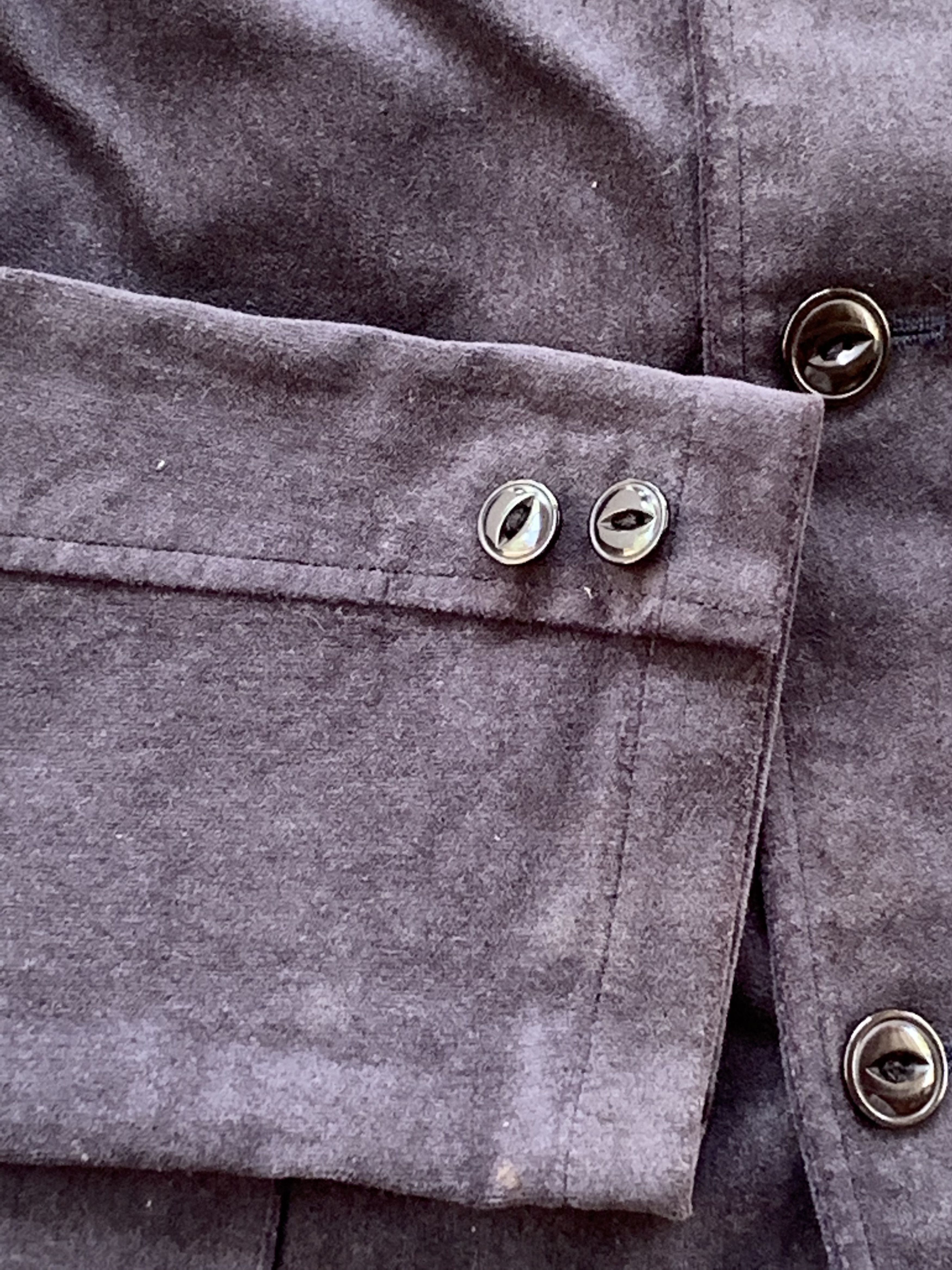 Designer × Issey Miyake Vintage I.S Sunao Kuwahara Women Button Jacket Size M / US 6-8 / IT 42-44 - 6 Thumbnail