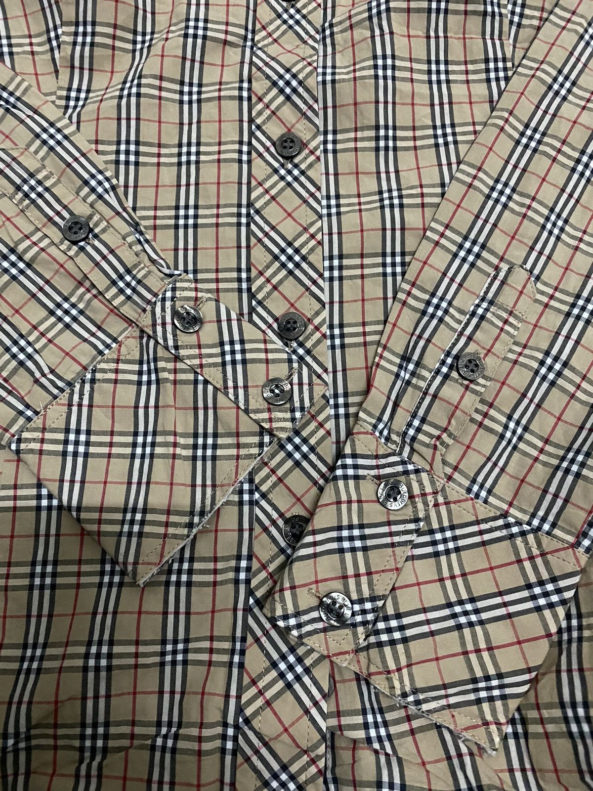 Burberry × Japanese Brand × Vintage Vintage Burberrys Novacheck Shirt Size S / US 4 / IT 40 - 10 Thumbnail