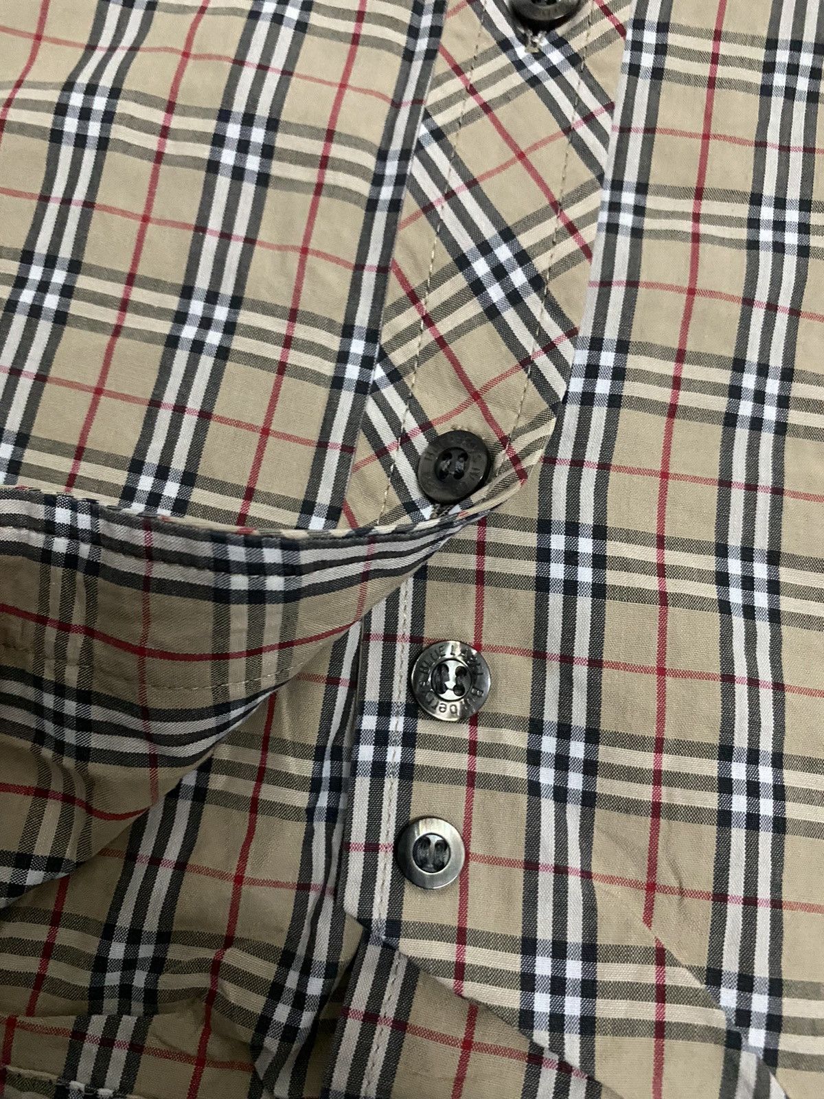 Burberry × Japanese Brand × Vintage Vintage Burberrys Novacheck Shirt Size S / US 4 / IT 40 - 9 Thumbnail