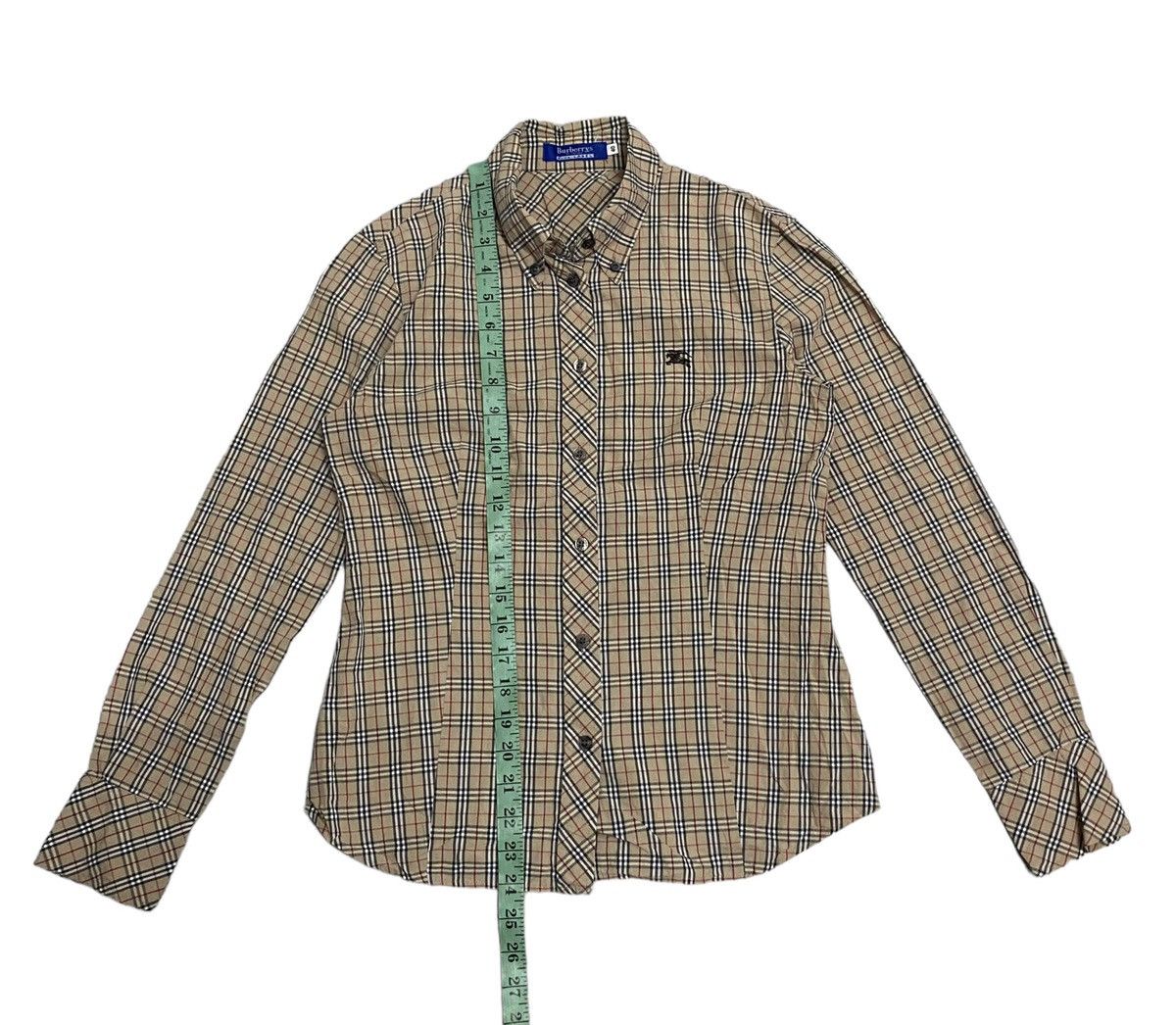 Burberry × Japanese Brand × Vintage Vintage Burberrys Novacheck Shirt Size S / US 4 / IT 40 - 12 Thumbnail