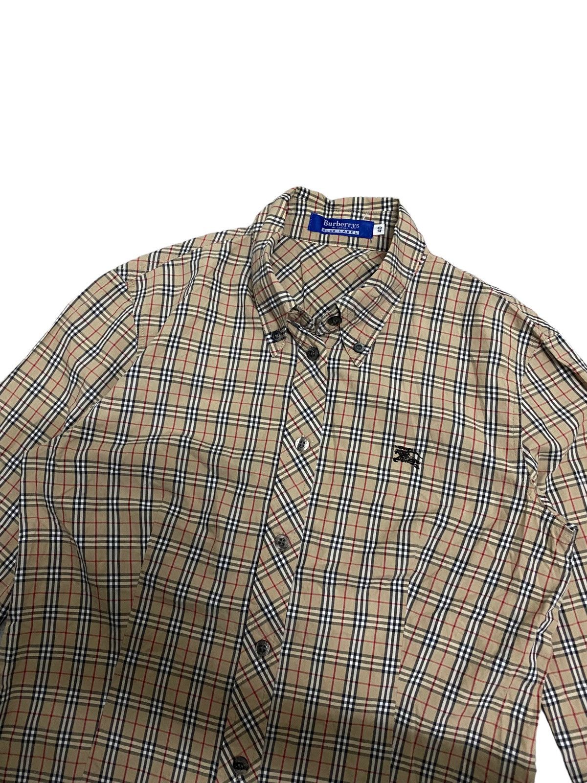 Burberry × Japanese Brand × Vintage Vintage Burberrys Novacheck Shirt Size S / US 4 / IT 40 - 2 Thumbnail