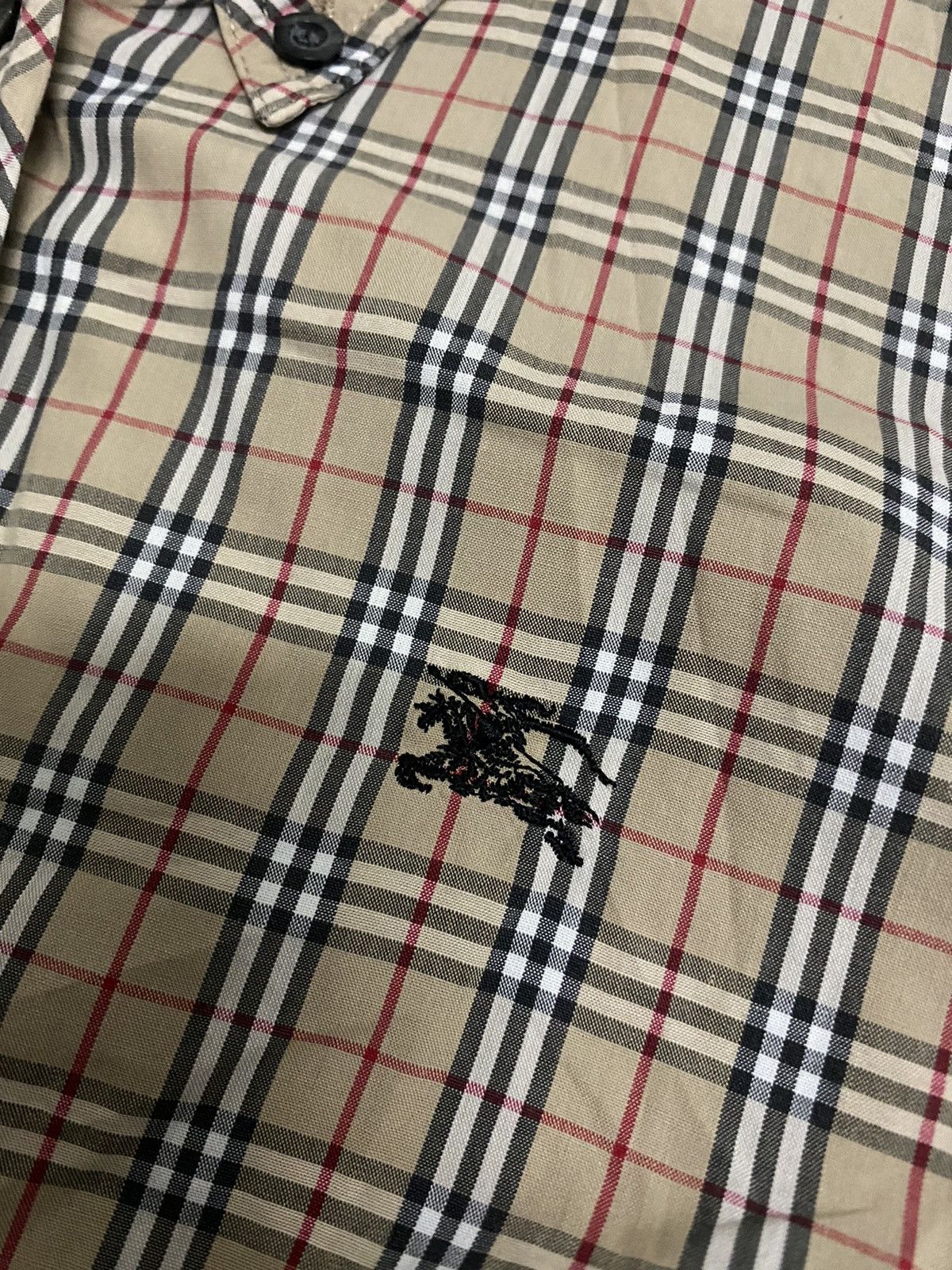 Burberry × Japanese Brand × Vintage Vintage Burberrys Novacheck Shirt Size S / US 4 / IT 40 - 3 Thumbnail