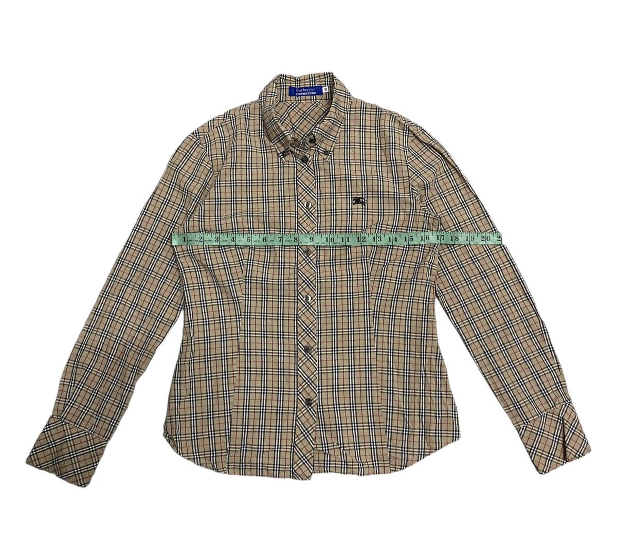 Burberry × Japanese Brand × Vintage Vintage Burberrys Novacheck Shirt Size S / US 4 / IT 40 - 11 Thumbnail