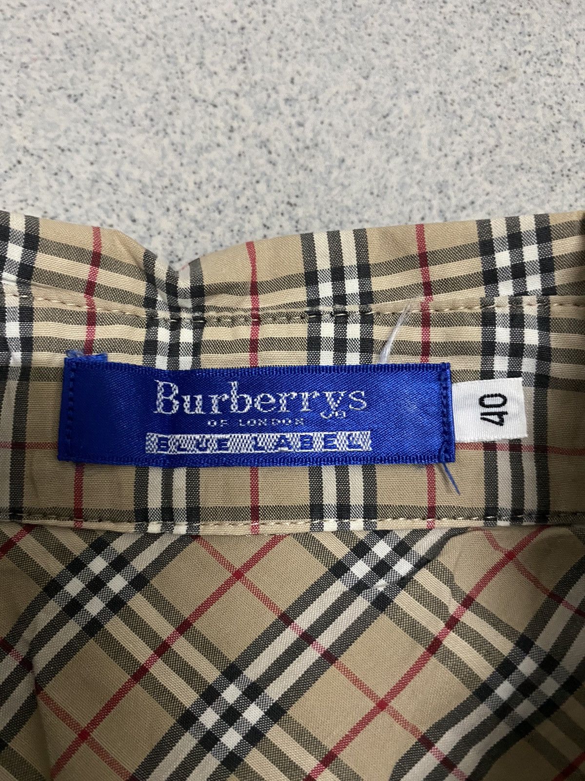 Burberry × Japanese Brand × Vintage Vintage Burberrys Novacheck Shirt Size S / US 4 / IT 40 - 5 Thumbnail
