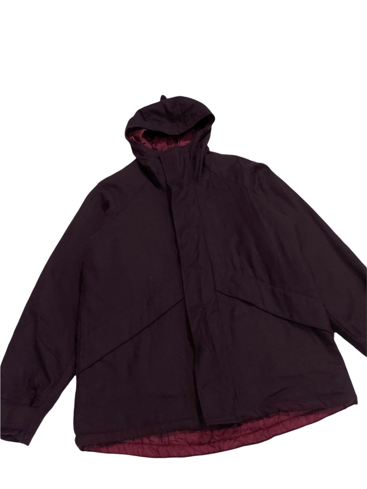 ADAM ET ROPE × Designer × Japanese Brand RARE! ADAM ET ROPE DESIGNER BURGUNDY WOOL JACKET Size US M / EU 48-50 / 2 - 7 Thumbnail