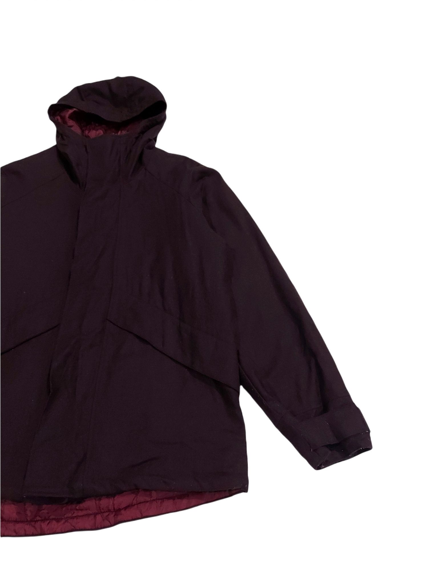 ADAM ET ROPE × Designer × Japanese Brand RARE! ADAM ET ROPE DESIGNER BURGUNDY WOOL JACKET Size US M / EU 48-50 / 2 - 5 Thumbnail