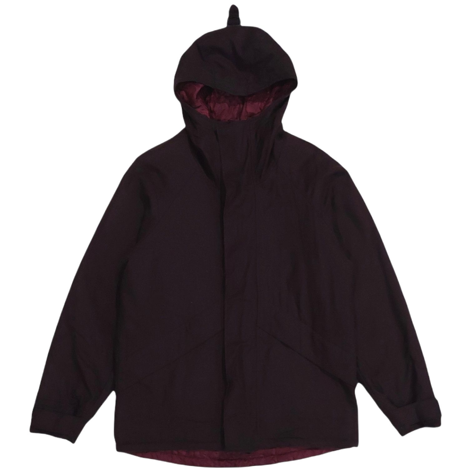 ADAM ET ROPE × Designer × Japanese Brand RARE! ADAM ET ROPE DESIGNER BURGUNDY WOOL JACKET Size US M / EU 48-50 / 2 - 3 Thumbnail