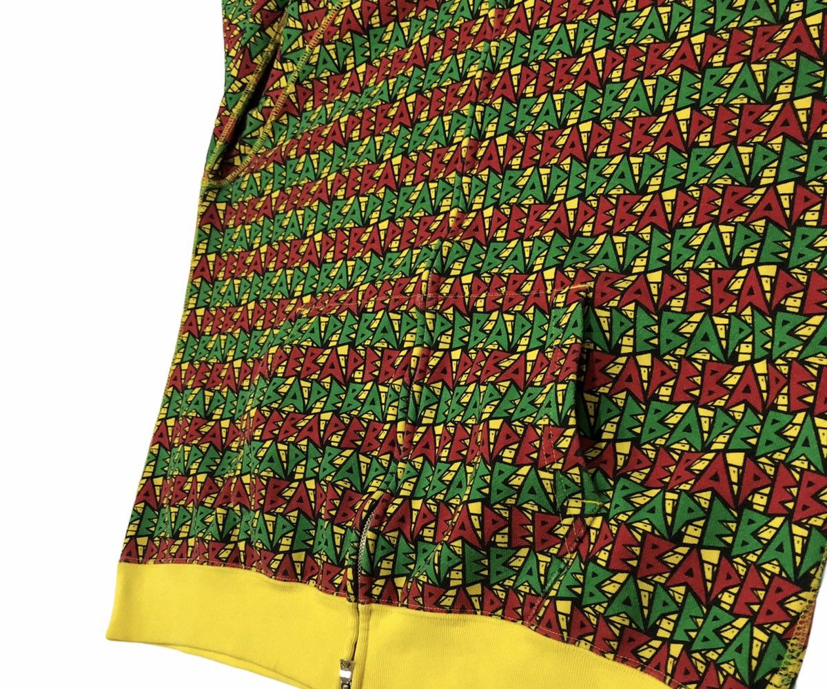 Bape Rasta Full Zip Hoodie Size US S / EU 44-46 / 1 - 5 Thumbnail