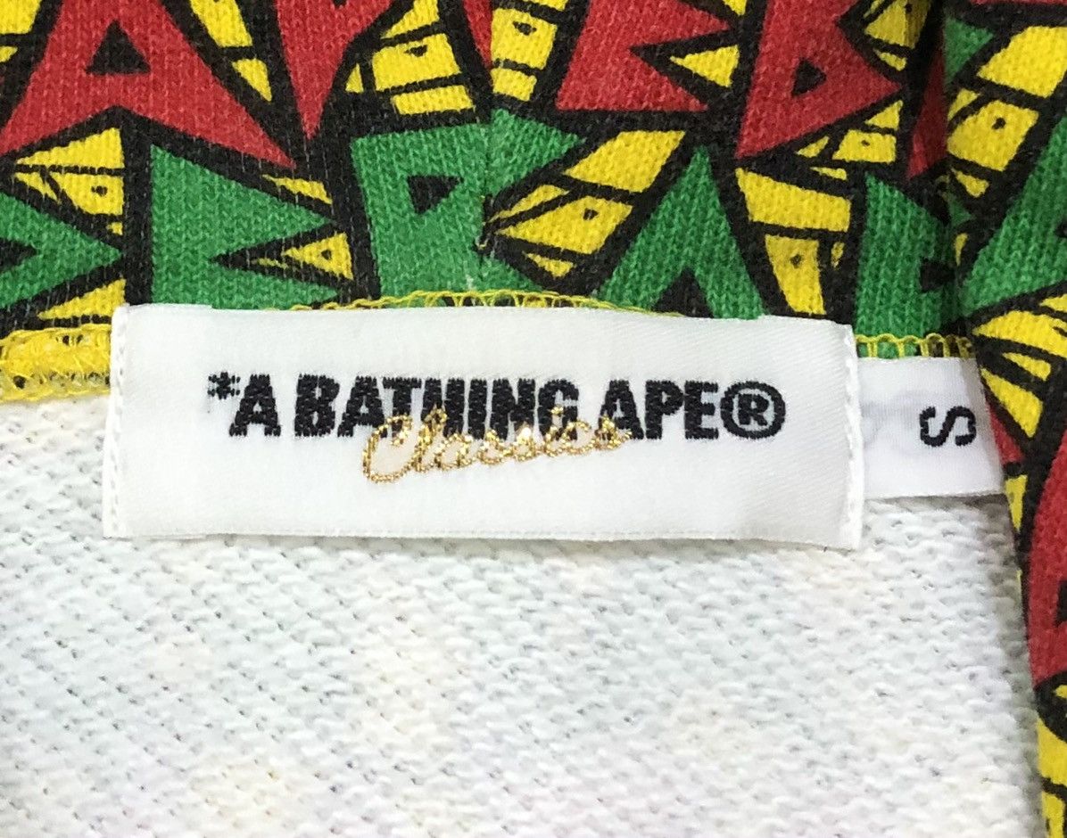 Bape Rasta Full Zip Hoodie Size US S / EU 44-46 / 1 - 12 Thumbnail