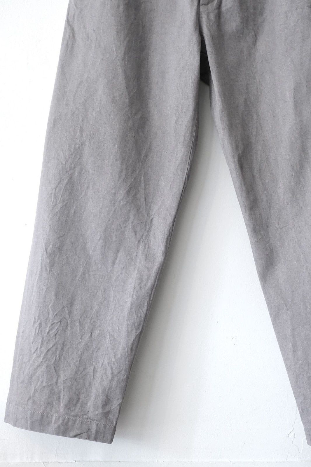 Fujito Fujito 2 Tuck Denim Trouser Light Gray Size 30 BNWT Size US 30 / EU 46 - 2 Thumbnail