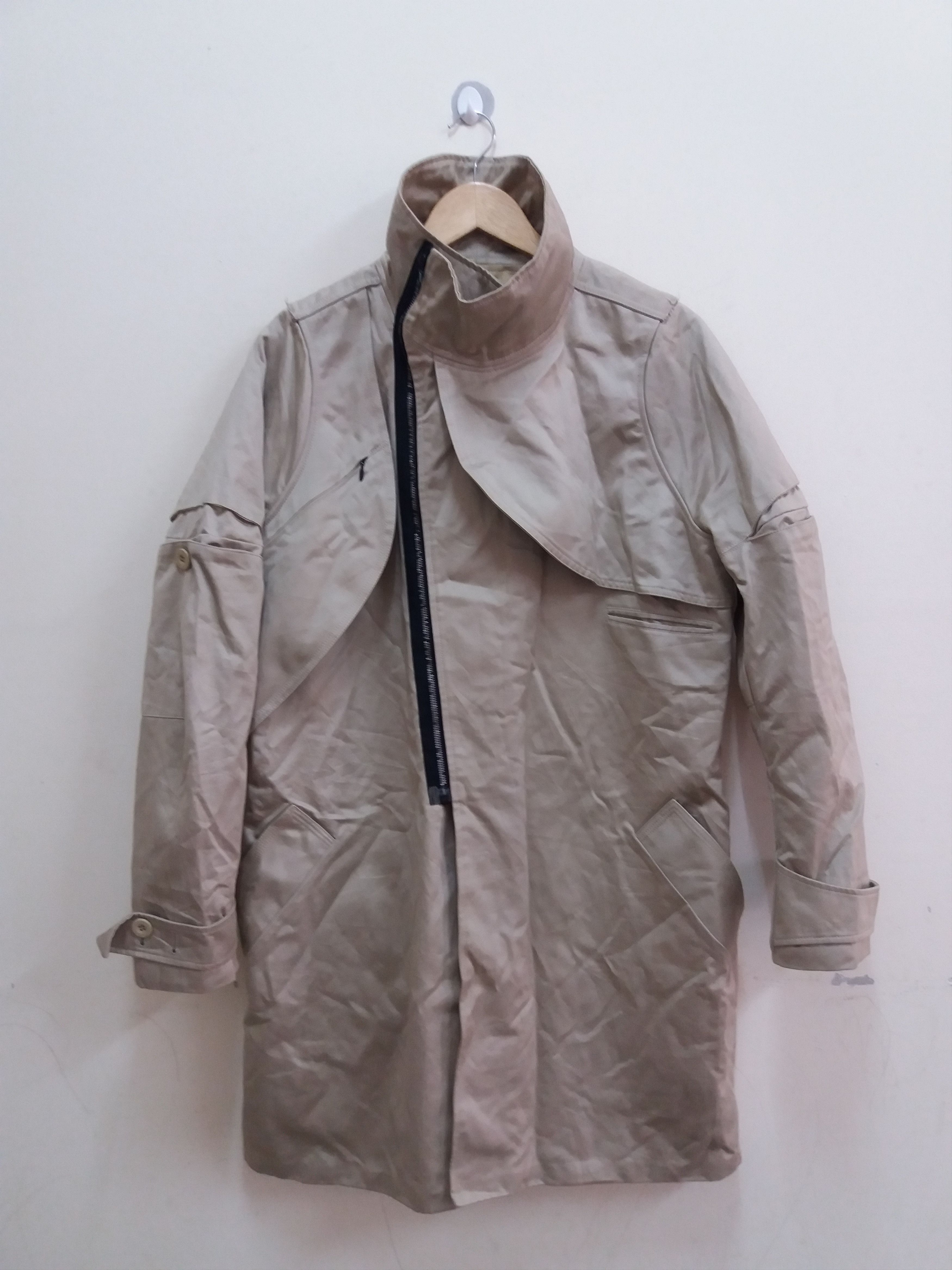 image of Yoshio Kubo Groundfloor Jacket/made In Japan in Cream, Men's (Size Medium)