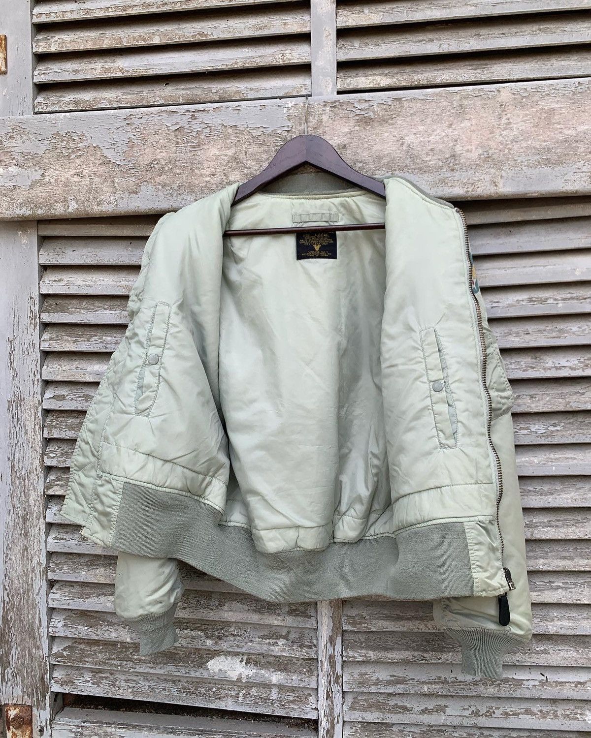Vintage 🪖Vintage MA-1 USAF Man Intermediate Bomber Jacket Size US M / EU 48-50 / 2 - 5 Thumbnail