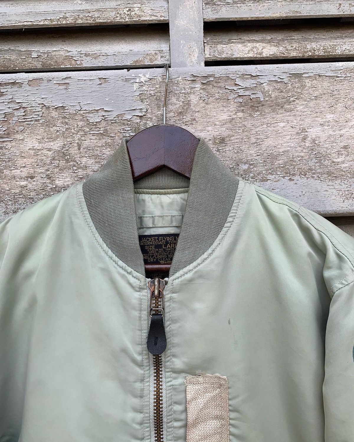 Vintage 🪖Vintage MA-1 USAF Man Intermediate Bomber Jacket Size US M / EU 48-50 / 2 - 7 Thumbnail