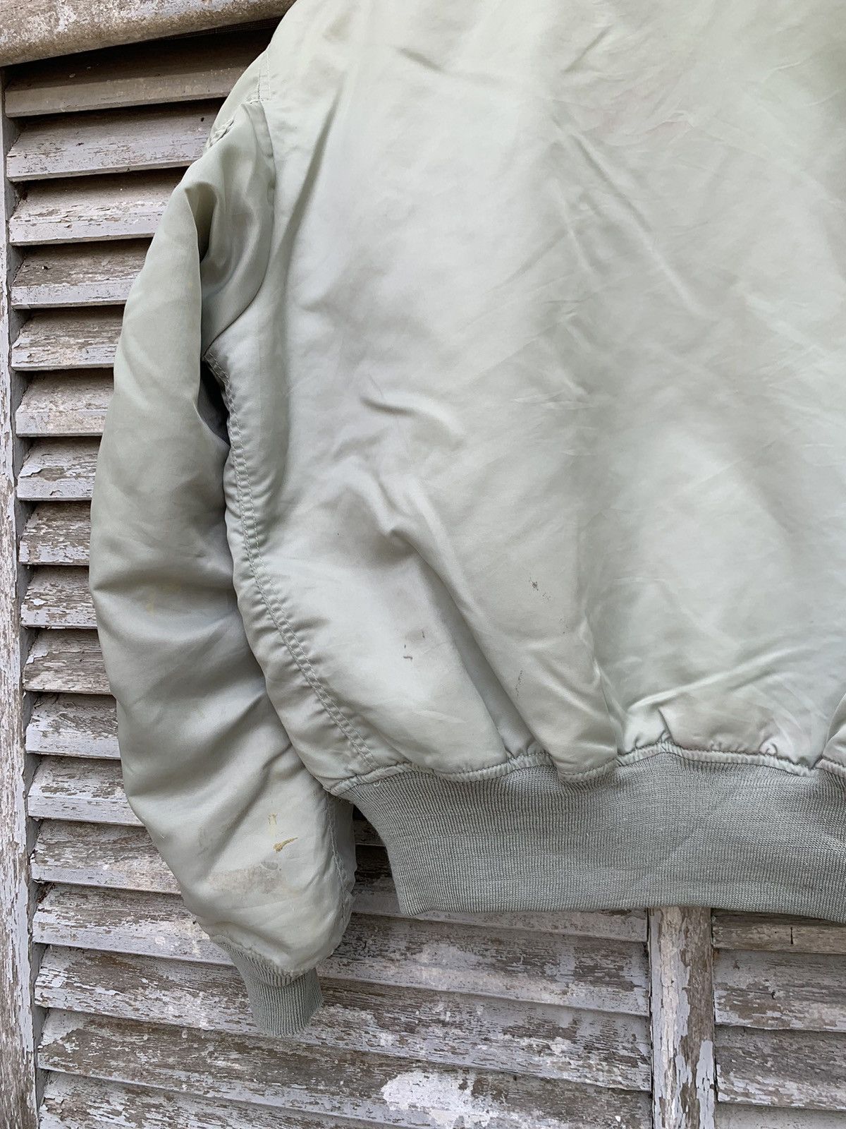 Vintage 🪖Vintage MA-1 USAF Man Intermediate Bomber Jacket Size US M / EU 48-50 / 2 - 10 Thumbnail
