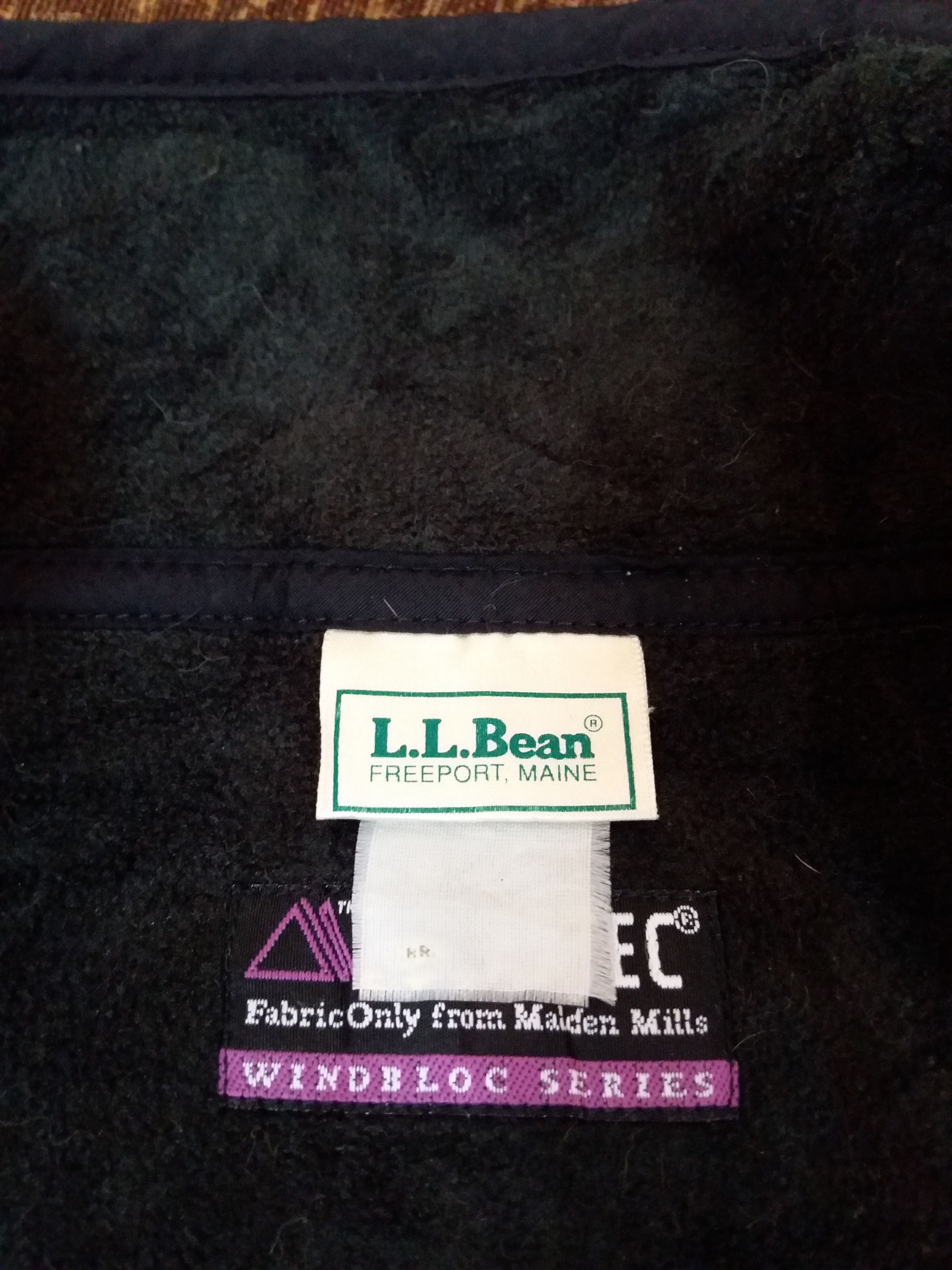 L.L. Bean LL Bean printed fleece jacket polartec windbloc series Size US L / EU 52-54 / 3 - 4 Thumbnail