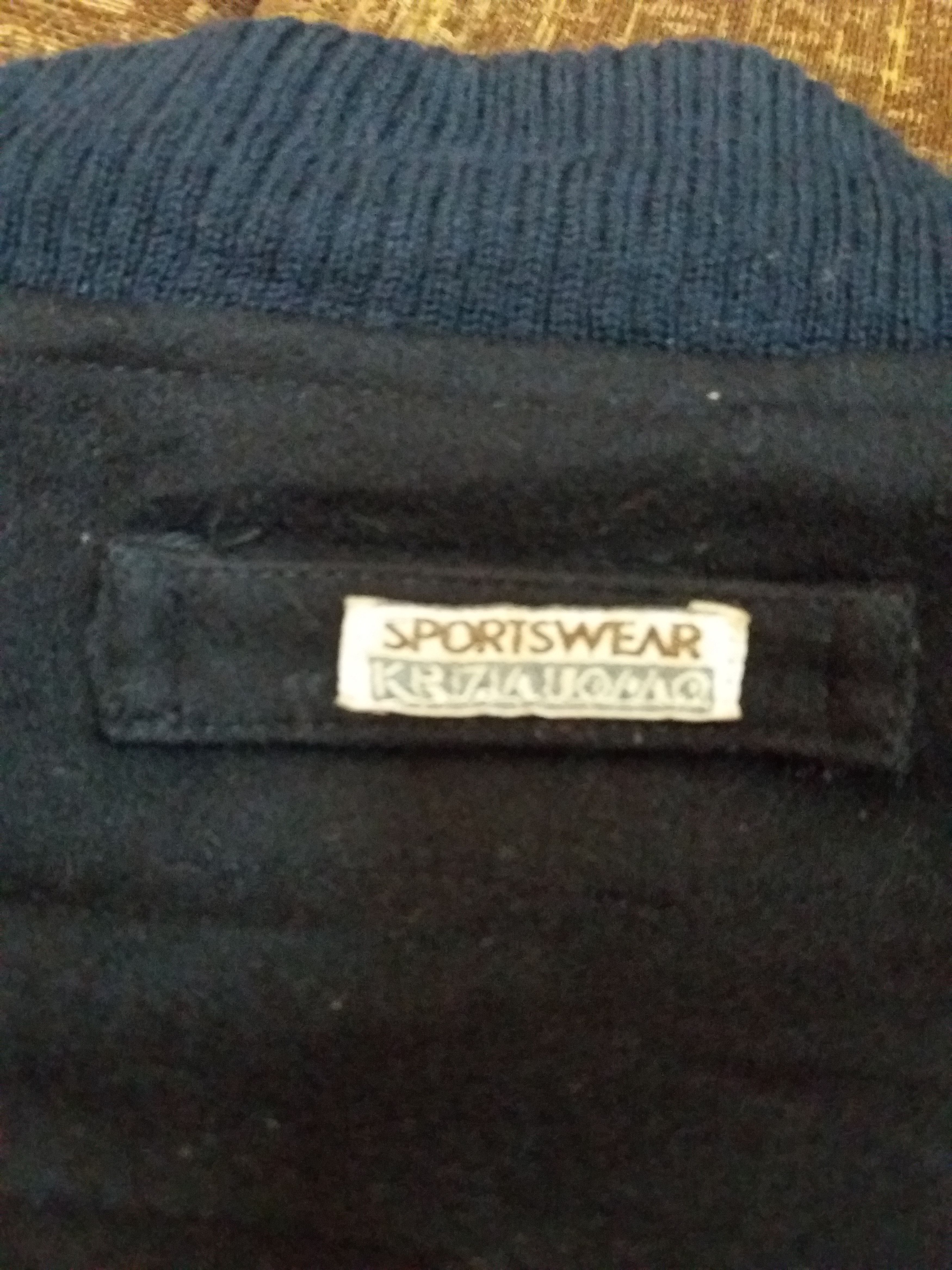 Krizia Uomo Krizia Uomo Sportswear wool zipper jacket made in italy Size US L / EU 52-54 / 3 - 6 Thumbnail