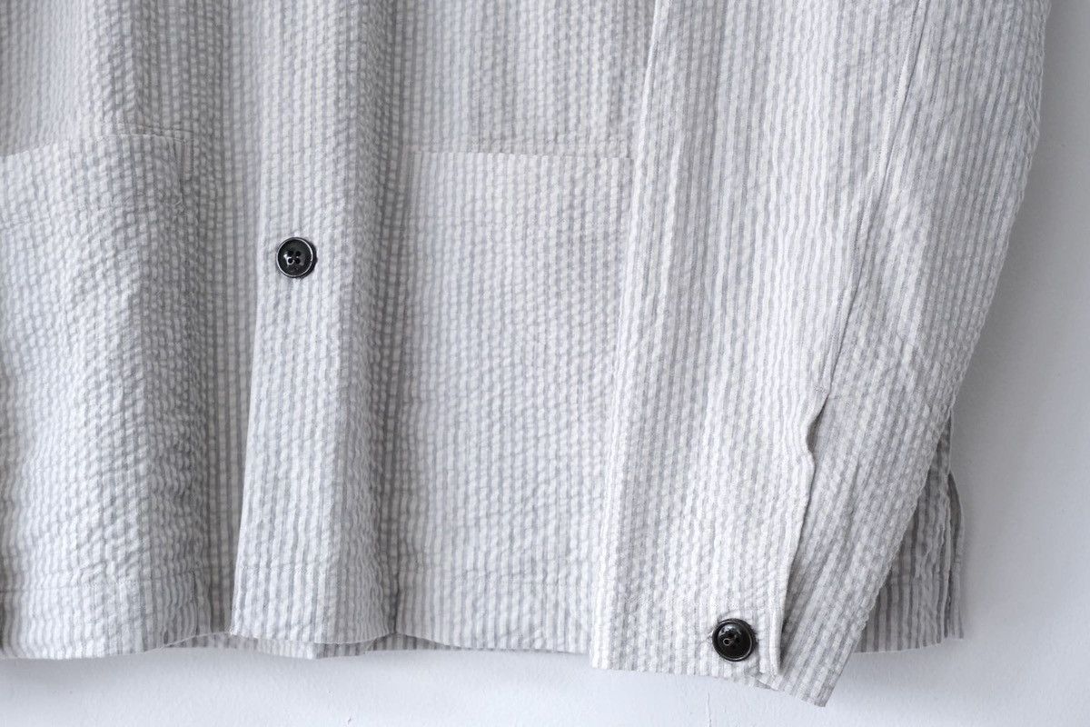 Fujito Fujito Shirt Jacket Natural Stripe Size 1 BNWT Size US S / EU 44-46 / 1 - 3 Thumbnail