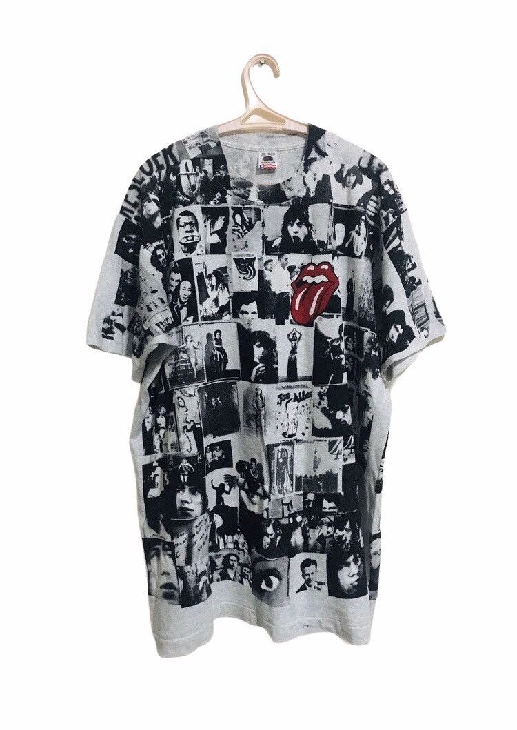 Vintage all over print Rolling Stones exile on main st