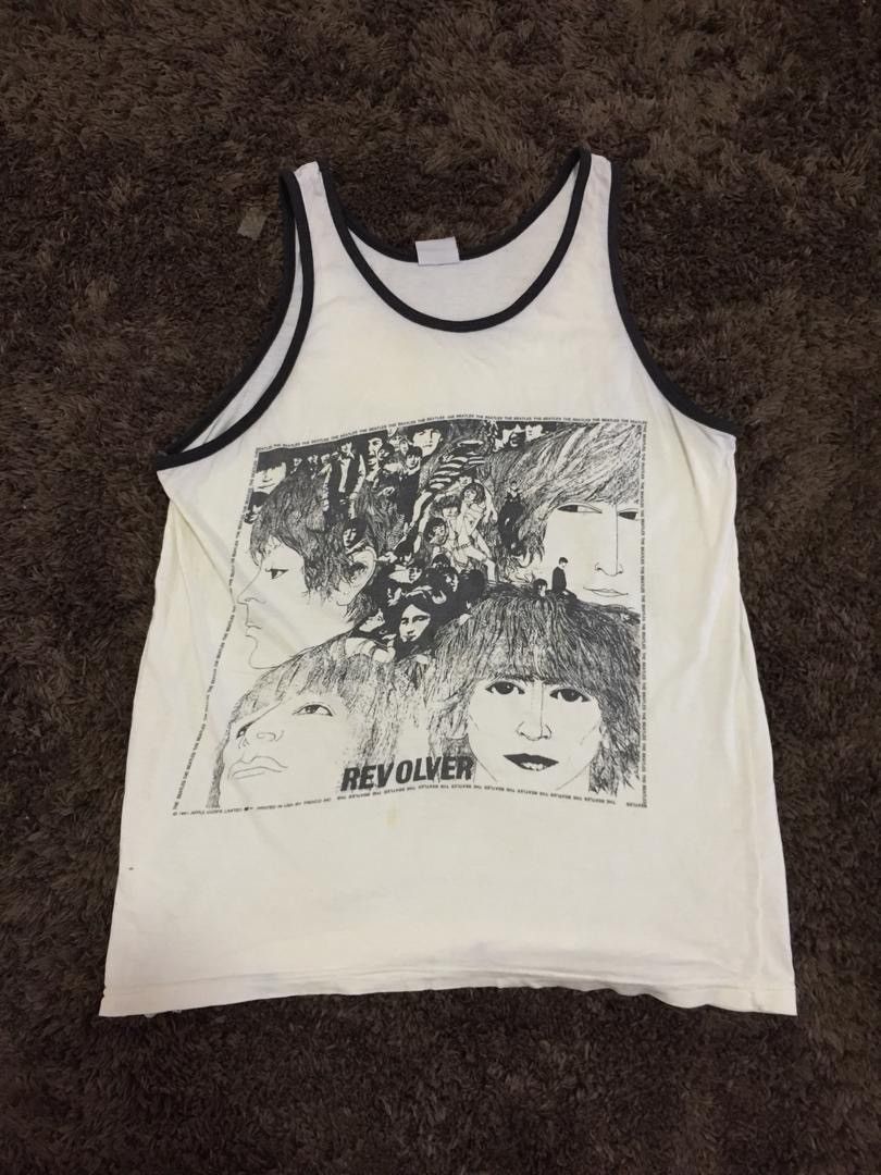Vintage 80s The beatles revolver tank top