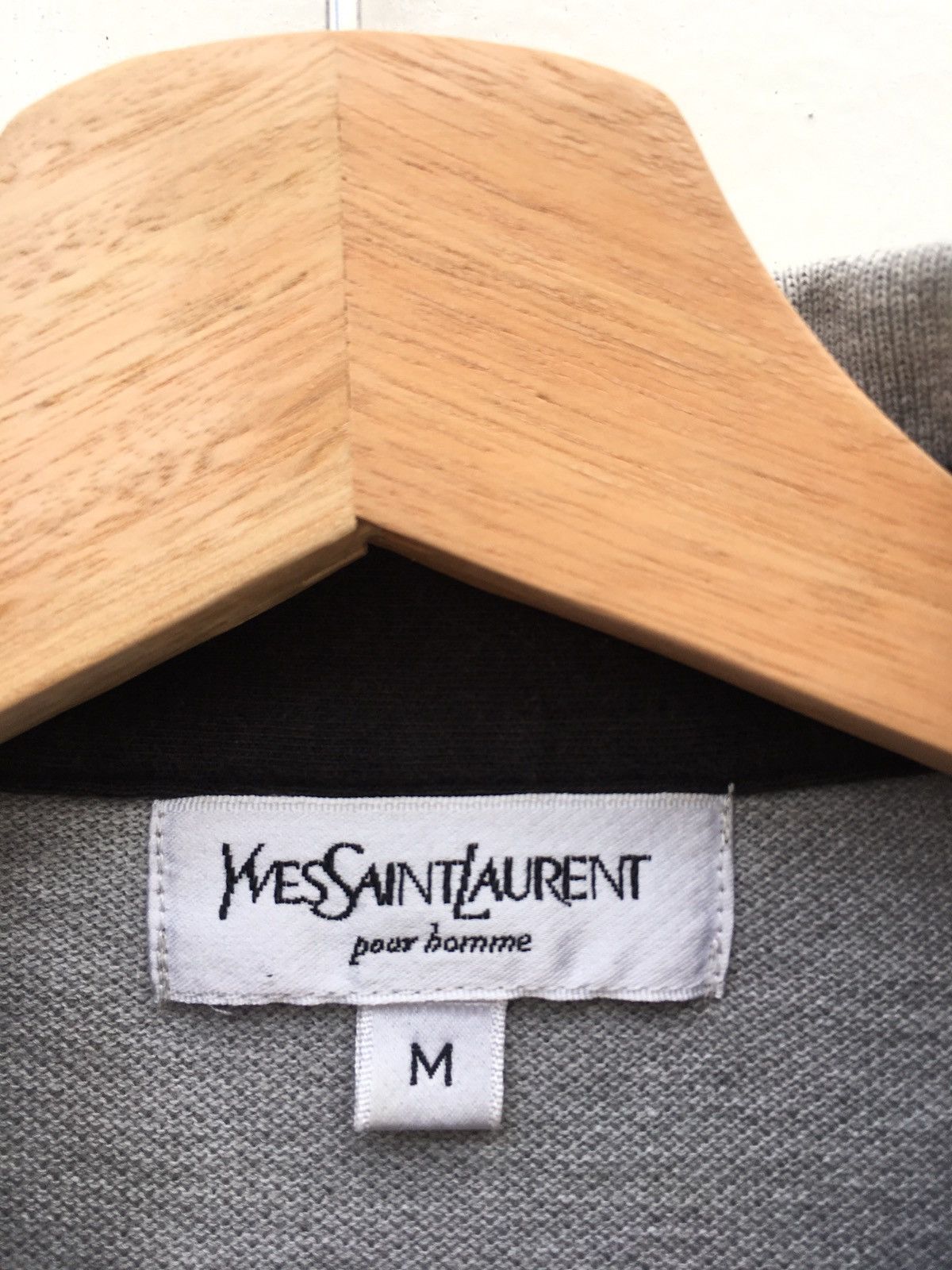 Yves Saint Laurent Vintage Yves Saint Laurent YSL Logo Polo Shirt Size US M / EU 48-50 / 2 - 7 Thumbnail