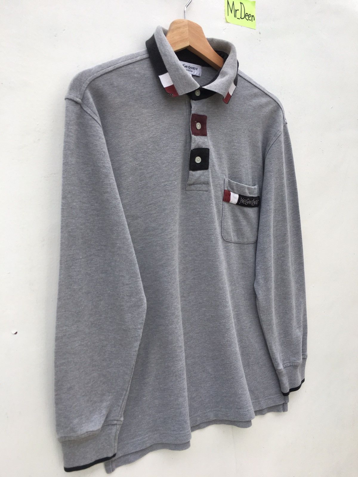 Yves Saint Laurent Vintage Yves Saint Laurent YSL Logo Polo Shirt Size US M / EU 48-50 / 2 - 3 Thumbnail