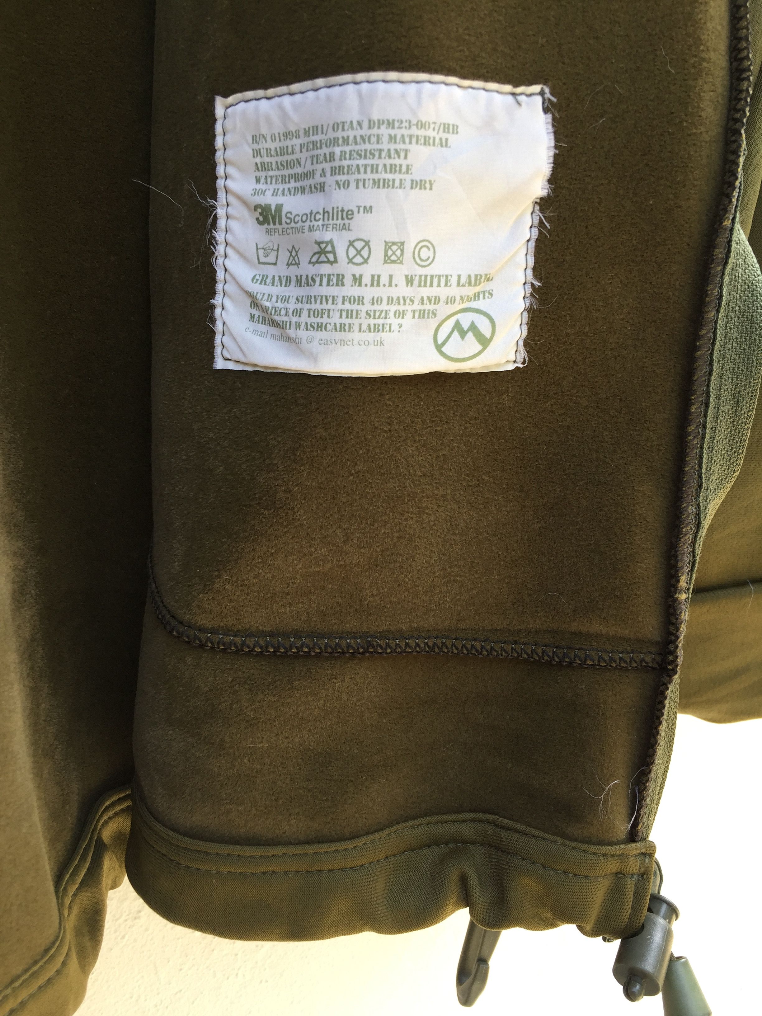 Maharishi Grand Master M.H.I Maharishi White Label Jacket Size US XL / EU 56 / 4 - 16 Thumbnail