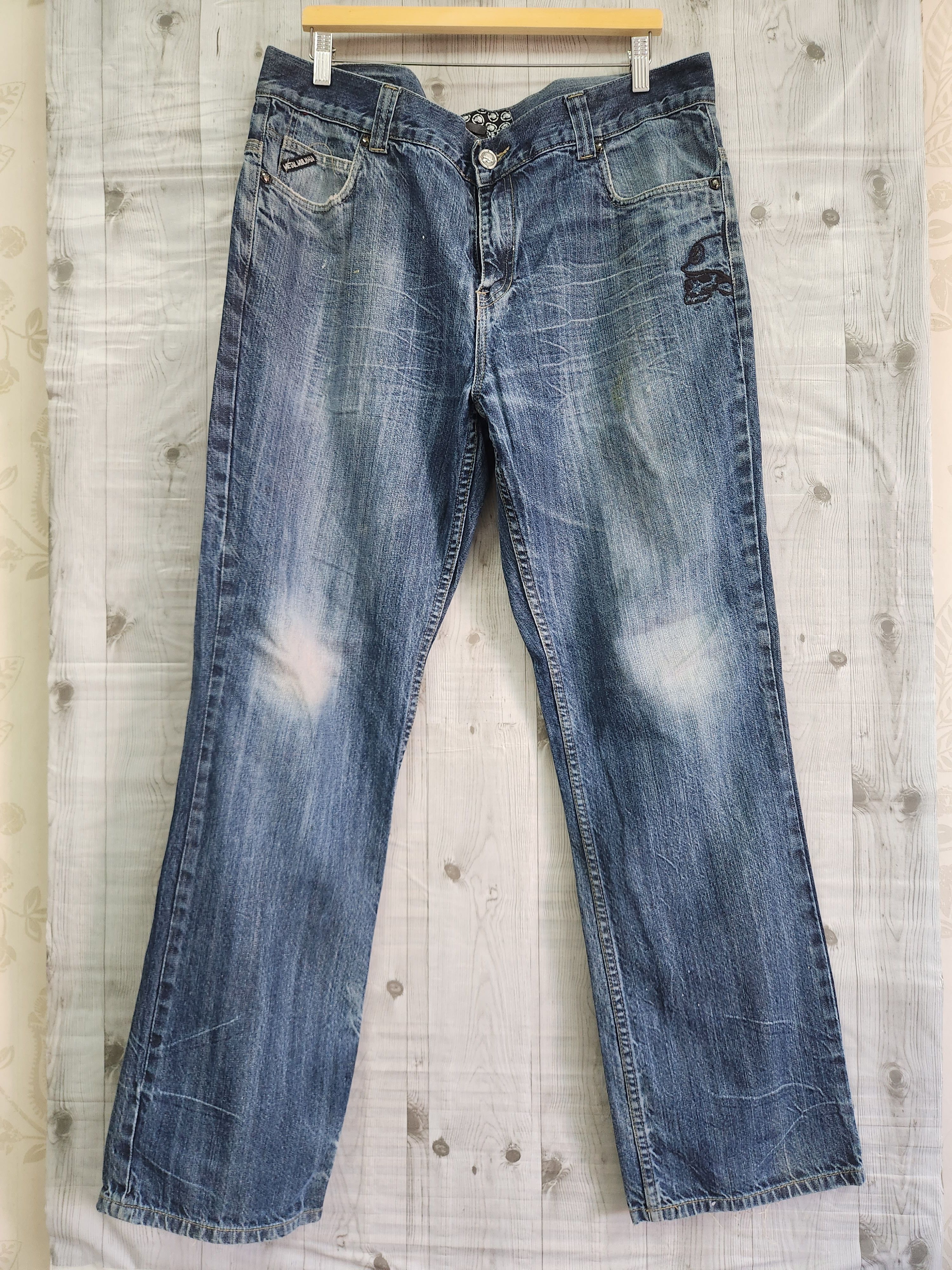 Vintage Metal Mulisha Baggy Denim Punk Metal Rock Jeans