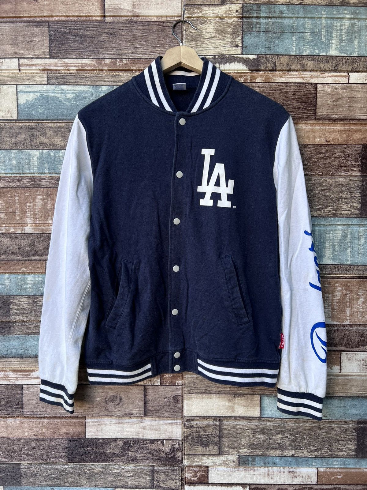 La Dodgers Majestic Jacket | Grailed