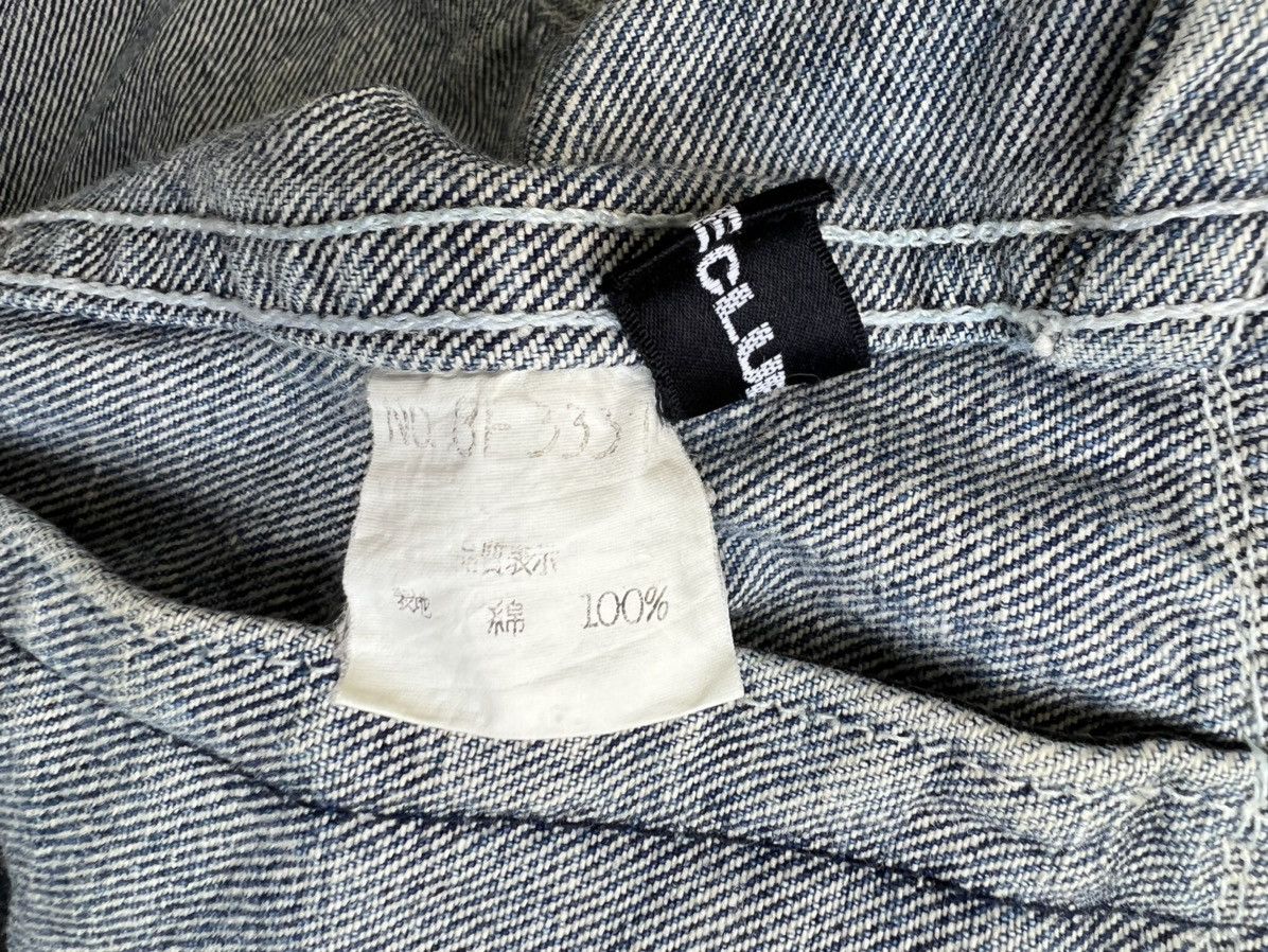 Nicole Club RARE !! Vintage 90s Nicole Club Japan Tactical Denim Jacket Size US L / EU 52-54 / 3 - 24 Thumbnail