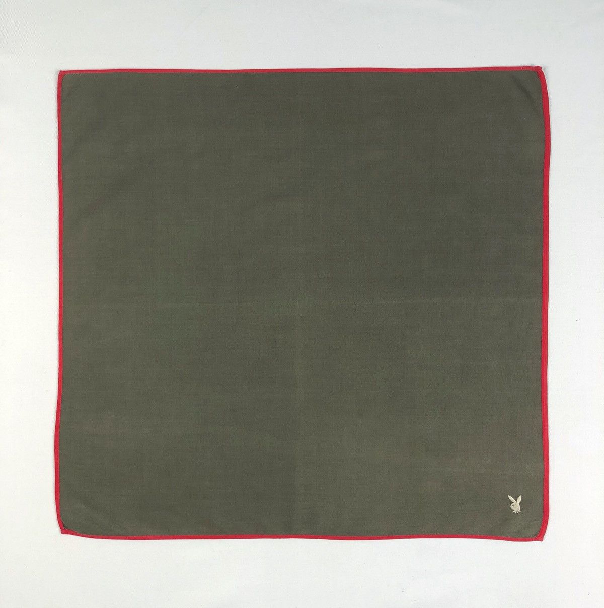 Playboy Rare Vintage Playboy Embroidered Logo Handkerchief Size ONE SIZE - 2 Thumbnail