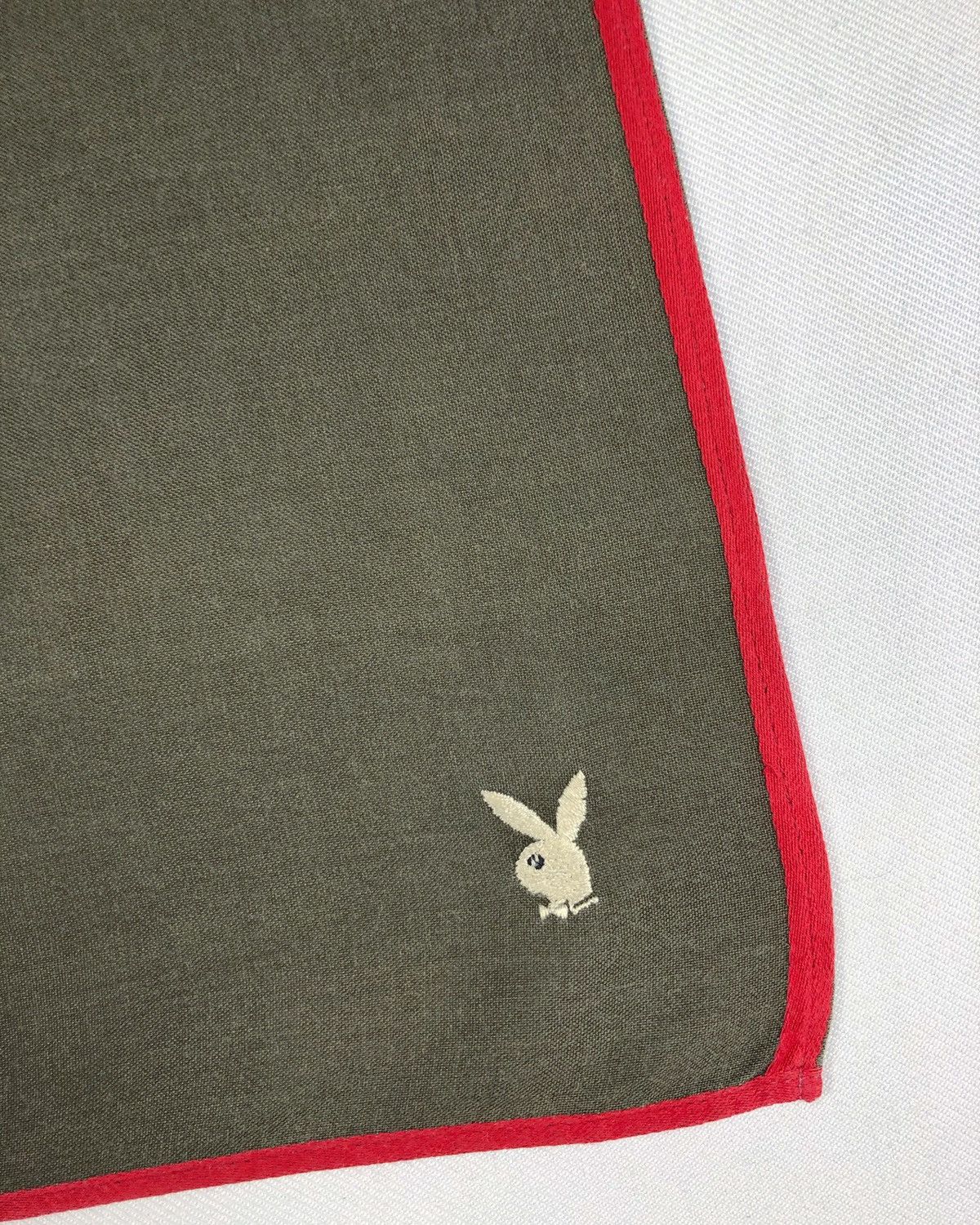 Playboy Rare Vintage Playboy Embroidered Logo Handkerchief Size ONE SIZE - 3 Thumbnail