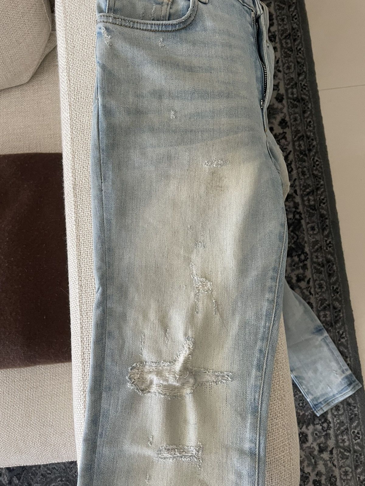 Amiri Amiri Light Blue Jeans Size US 30 / EU 46 - 9 Thumbnail