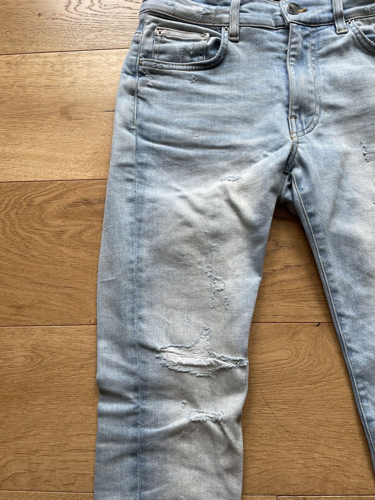 Amiri Amiri Light Blue Jeans Size US 30 / EU 46 - 3 Thumbnail