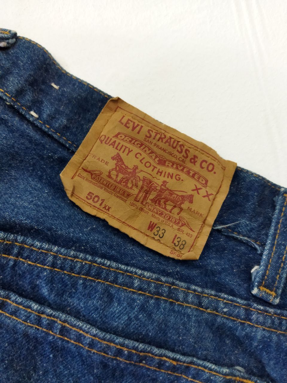 Levi's Vintage Levi's 501xx Jeans Size US 33 - 7 Thumbnail