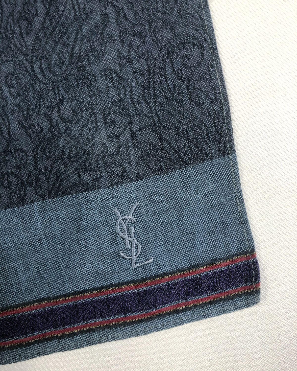 Yves Saint Laurent Rare Yves Saint Laurent YSL Bandana Handkerchief Size ONE SIZE - 3 Thumbnail
