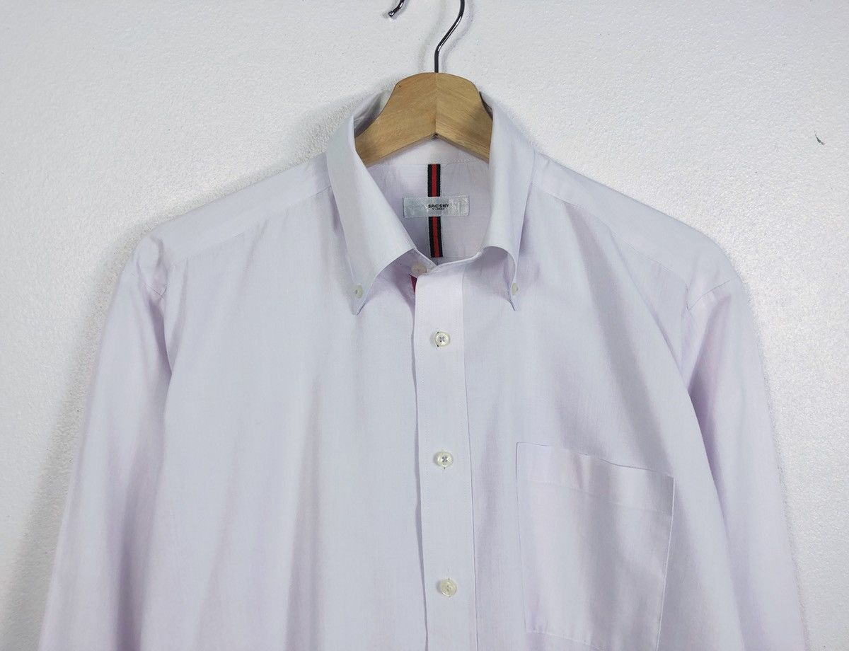 Yohji Yamamoto Rare Vintage Yohji Yamamoto Y’saccs Sacsny Button Down Shirt Size US M / EU 48-50 / 2 - 2 Thumbnail