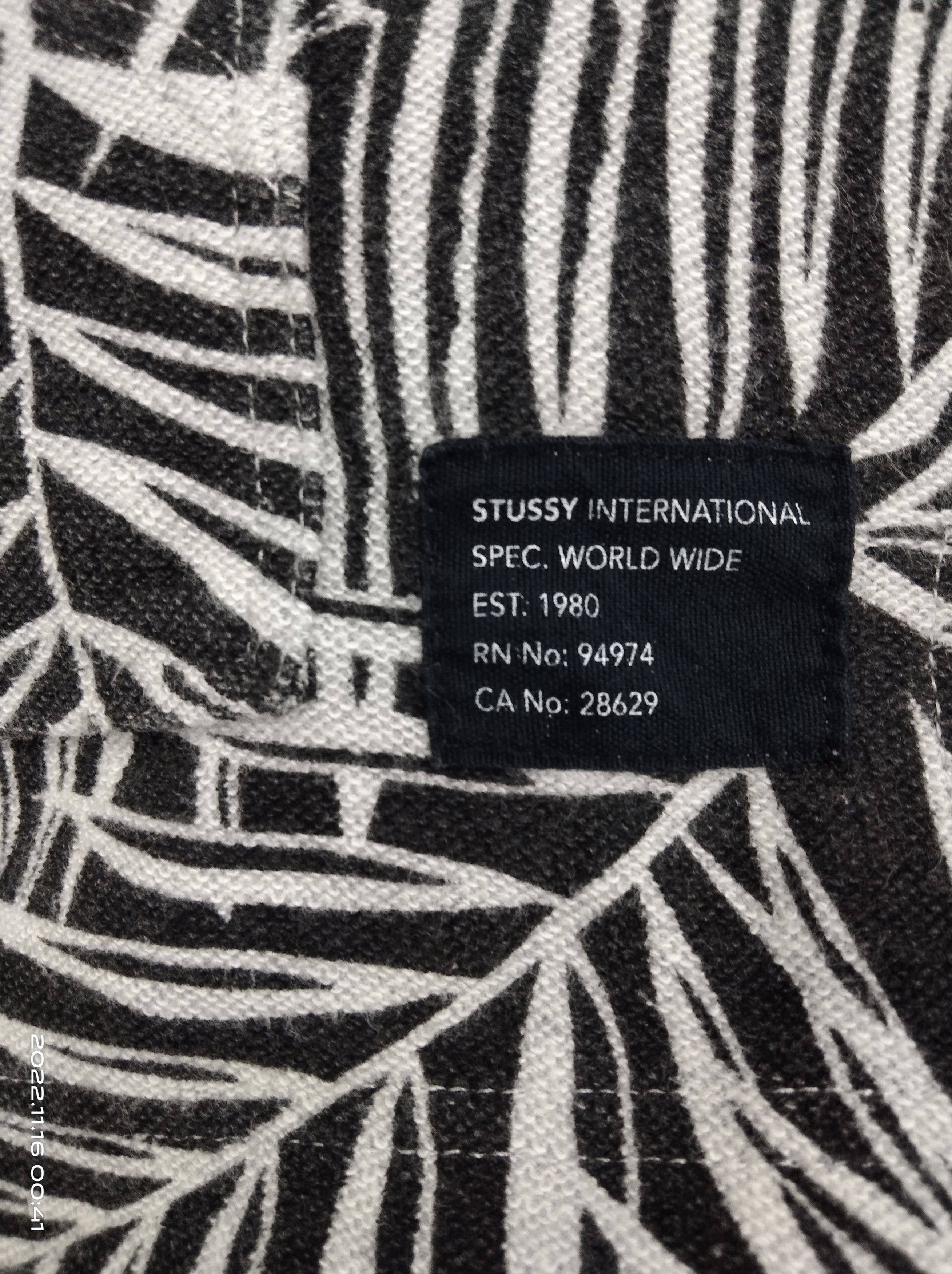 Stussy BAGGY STUSSY HOODIE FULLPRINT FLORAL Size US M / EU 48-50 / 2 - 5 Thumbnail