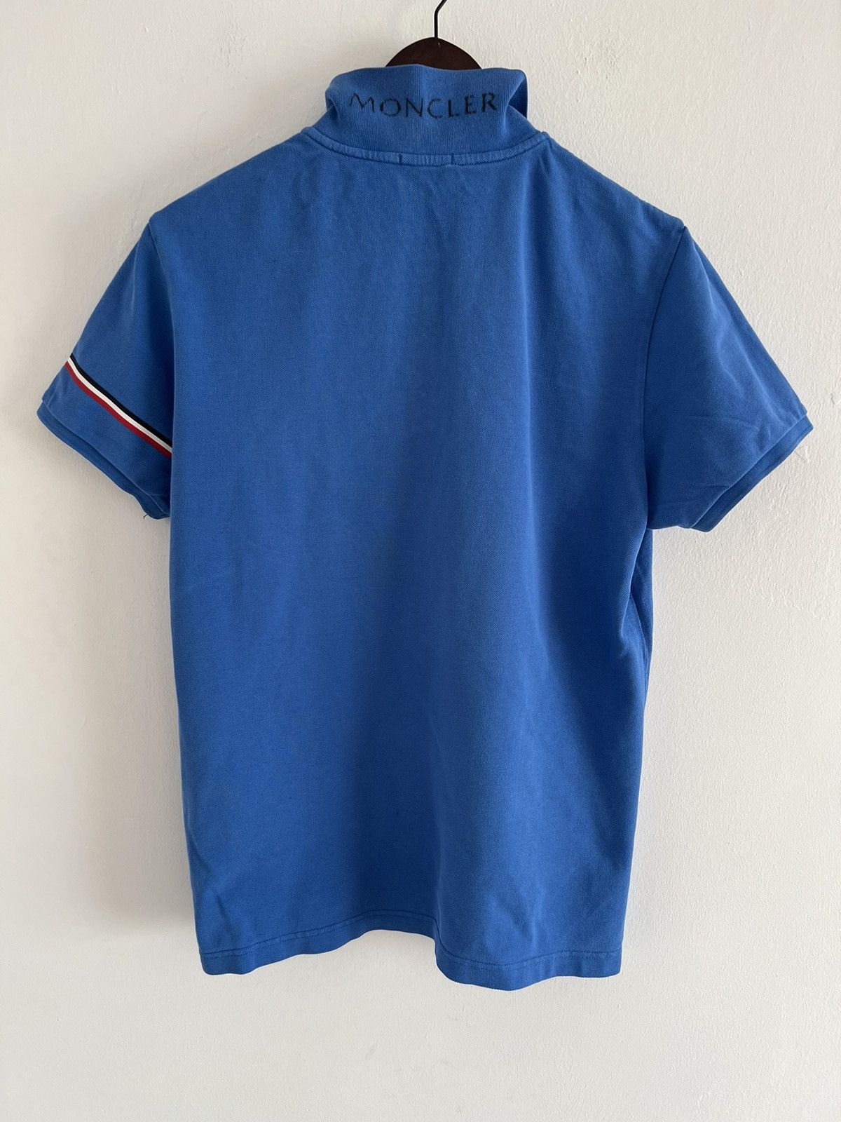 Moncler Moncler Maglia Polo Manica Corta Polo Shirt Size US M / EU 48-50 / 2 - 2 Thumbnail
