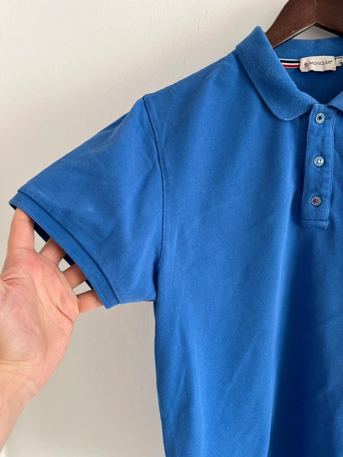 Moncler Moncler Maglia Polo Manica Corta Polo Shirt Size US M / EU 48-50 / 2 - 4 Thumbnail