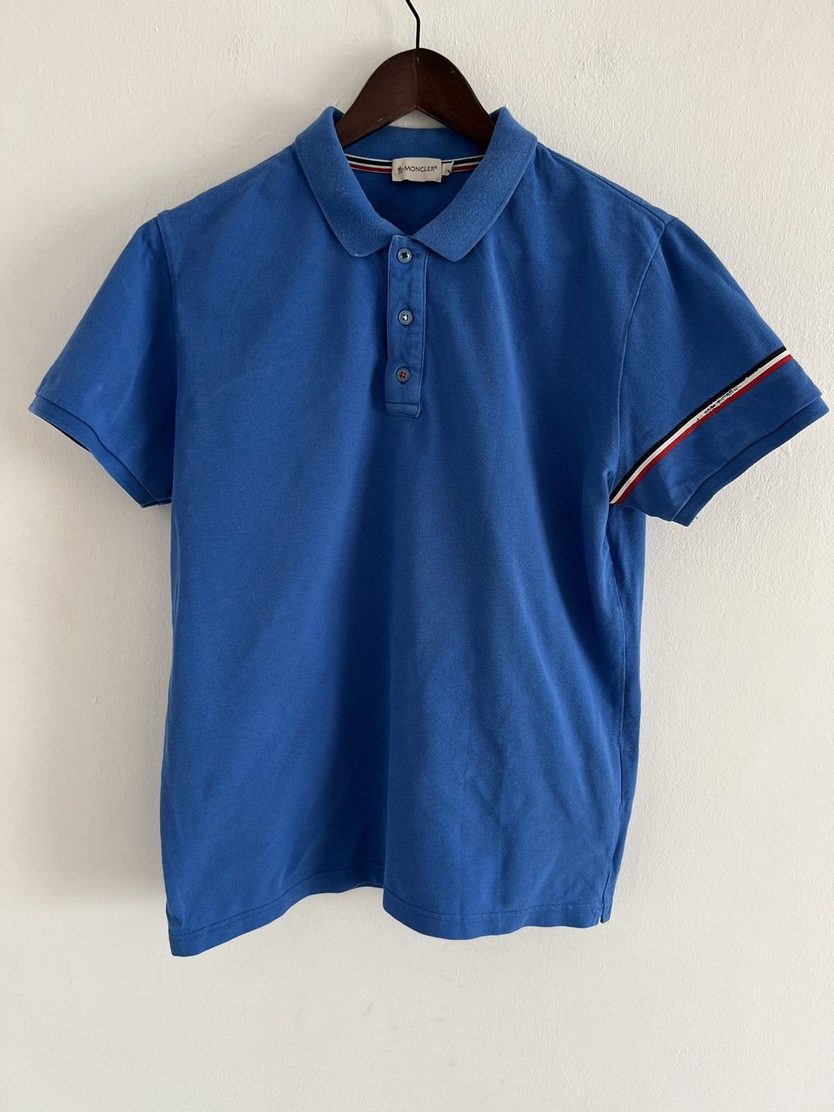 Moncler Moncler Maglia Polo Manica Corta Polo Shirt Size US M / EU 48-50 / 2 - 1 Thumbnail