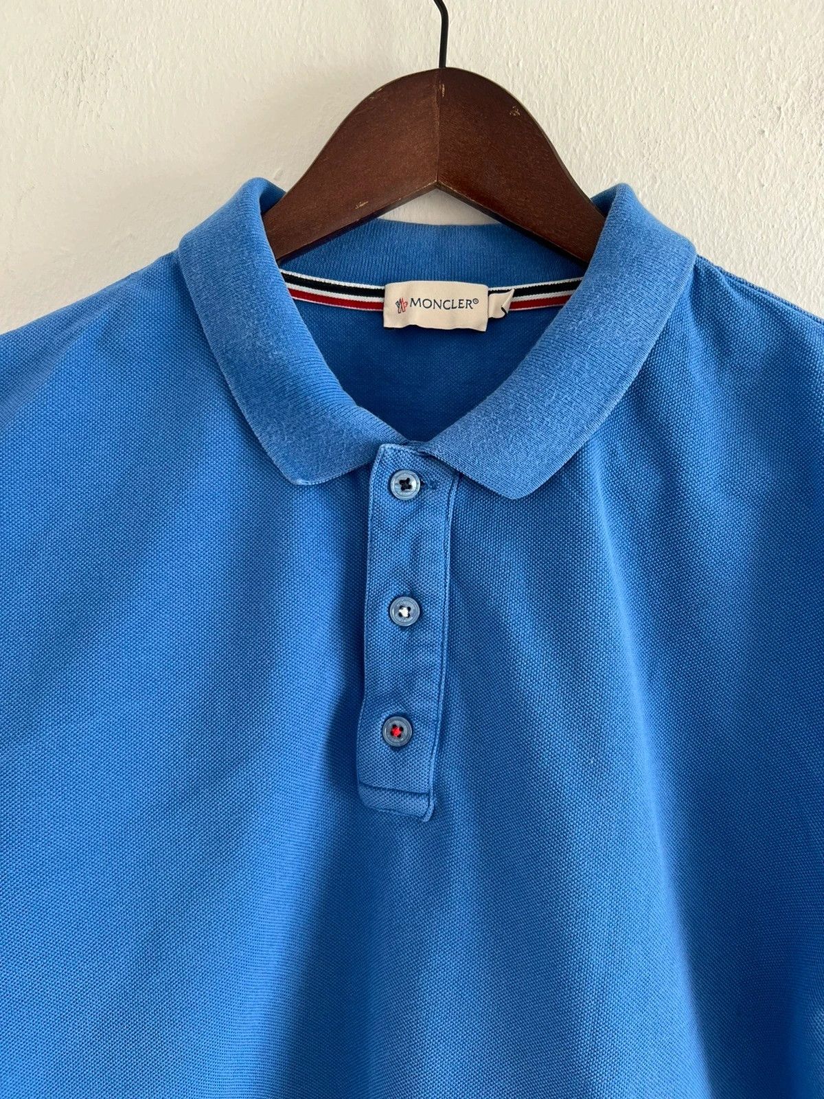 Moncler Moncler Maglia Polo Manica Corta Polo Shirt Size US M / EU 48-50 / 2 - 3 Thumbnail