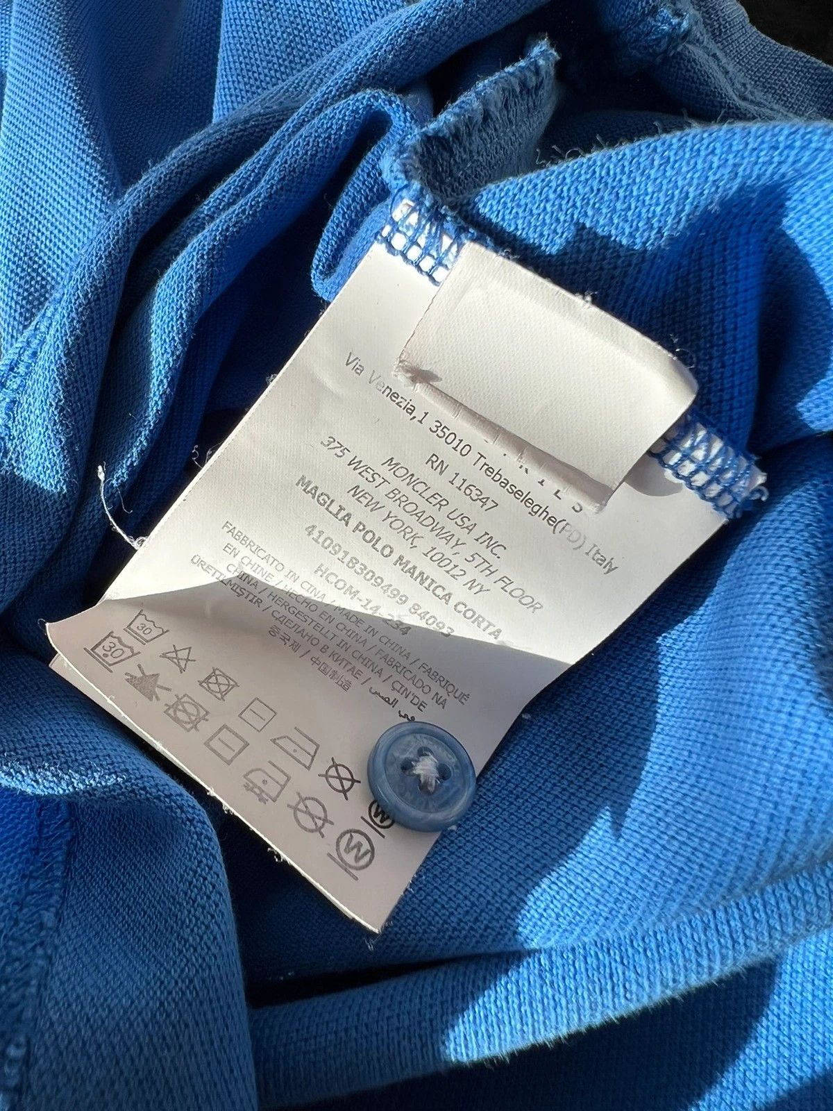 Moncler Moncler Maglia Polo Manica Corta Polo Shirt Size US M / EU 48-50 / 2 - 9 Thumbnail
