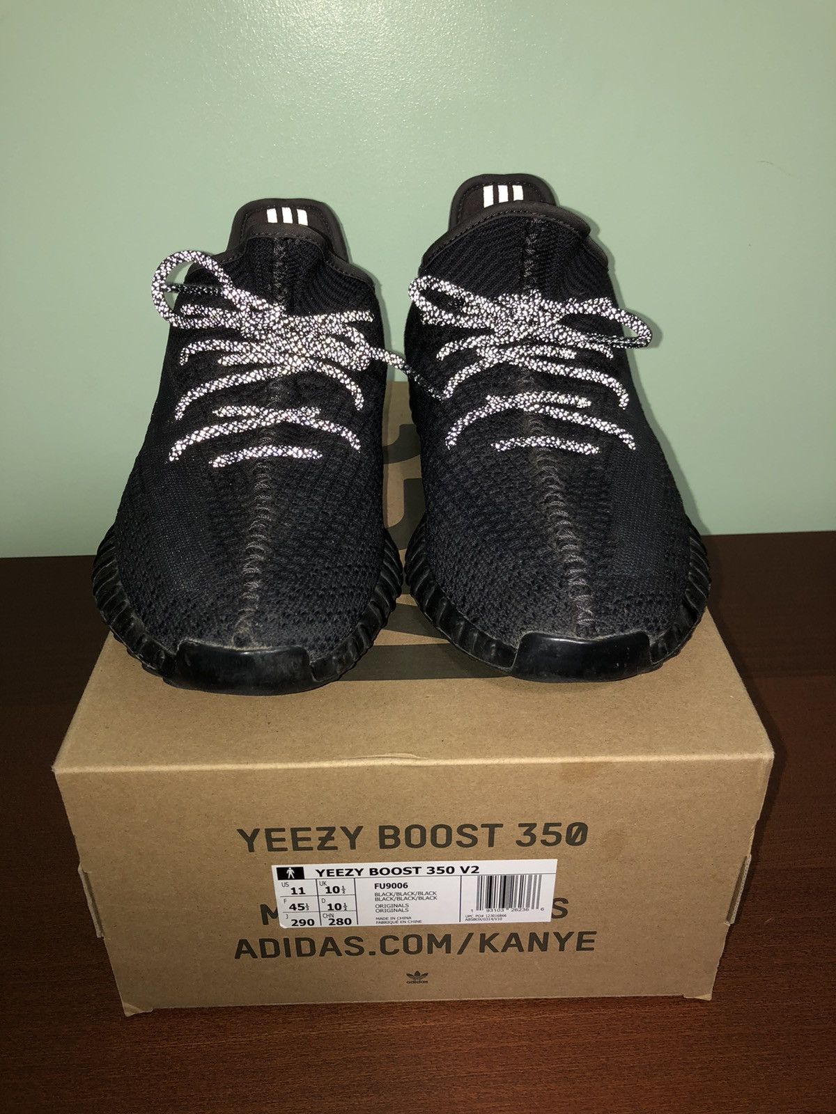 adidas Yeezy Boost 350 V2 Black (Non-Reflective)