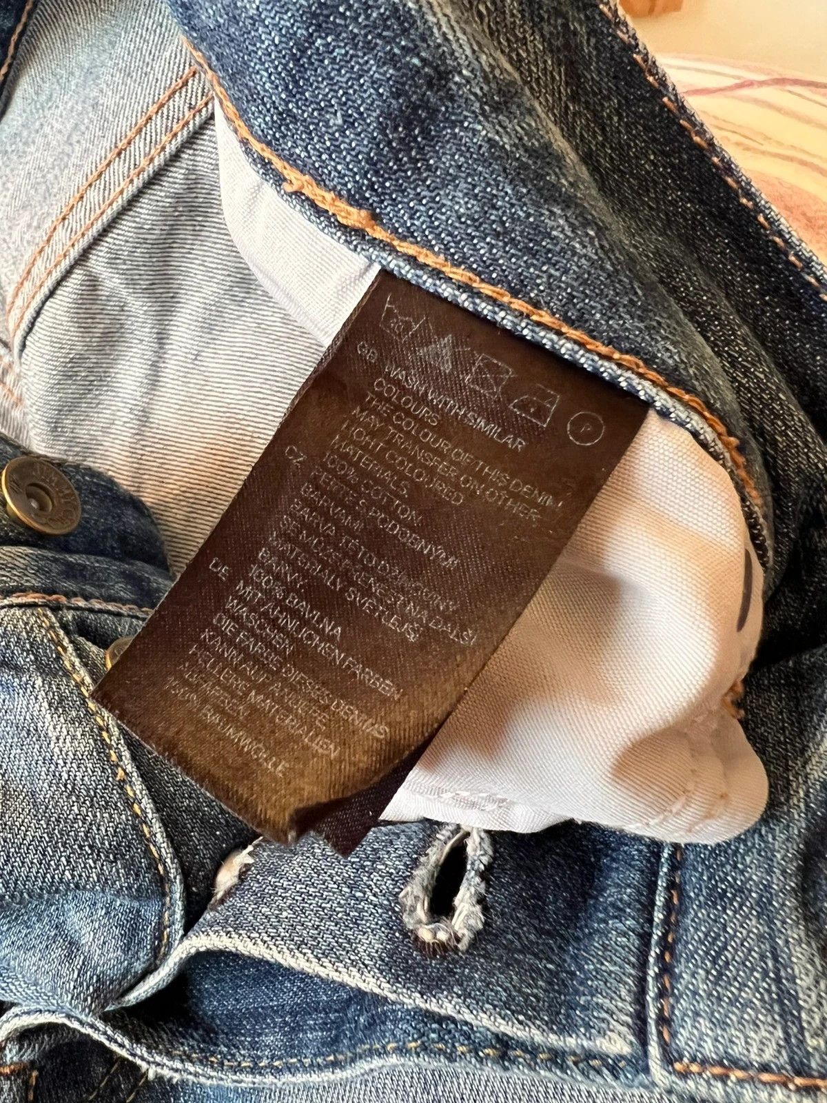 H&M Vintage Jimmy Choo x H&M Blue Jeans Size US 31 - 9 Thumbnail