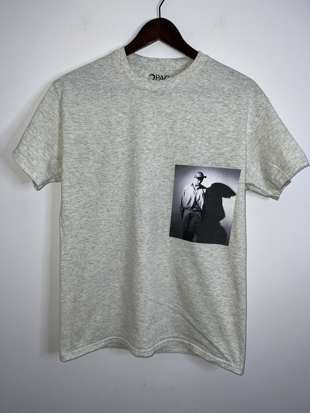 Band Tees 2Pac Shakur Grey T-shirt Size US M / EU 48-50 / 2 - 1 Thumbnail
