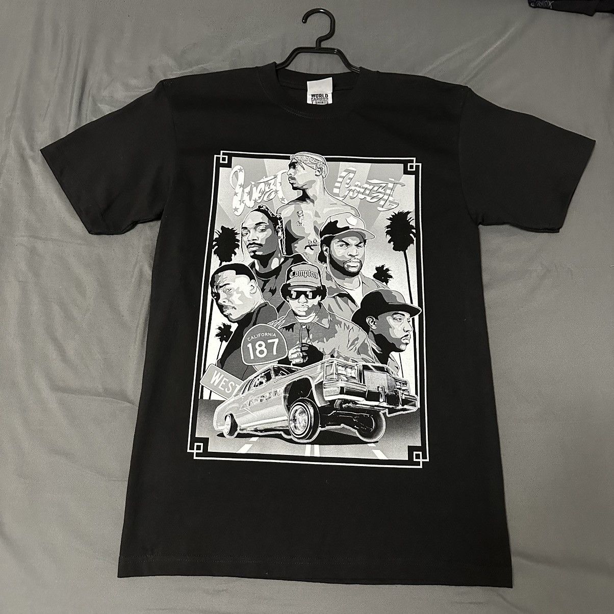 Other WEST COAST T-SHIRT WITH MULTIPLE RAPPERS Size US M / EU 48-50 / 2 - 1 Thumbnail